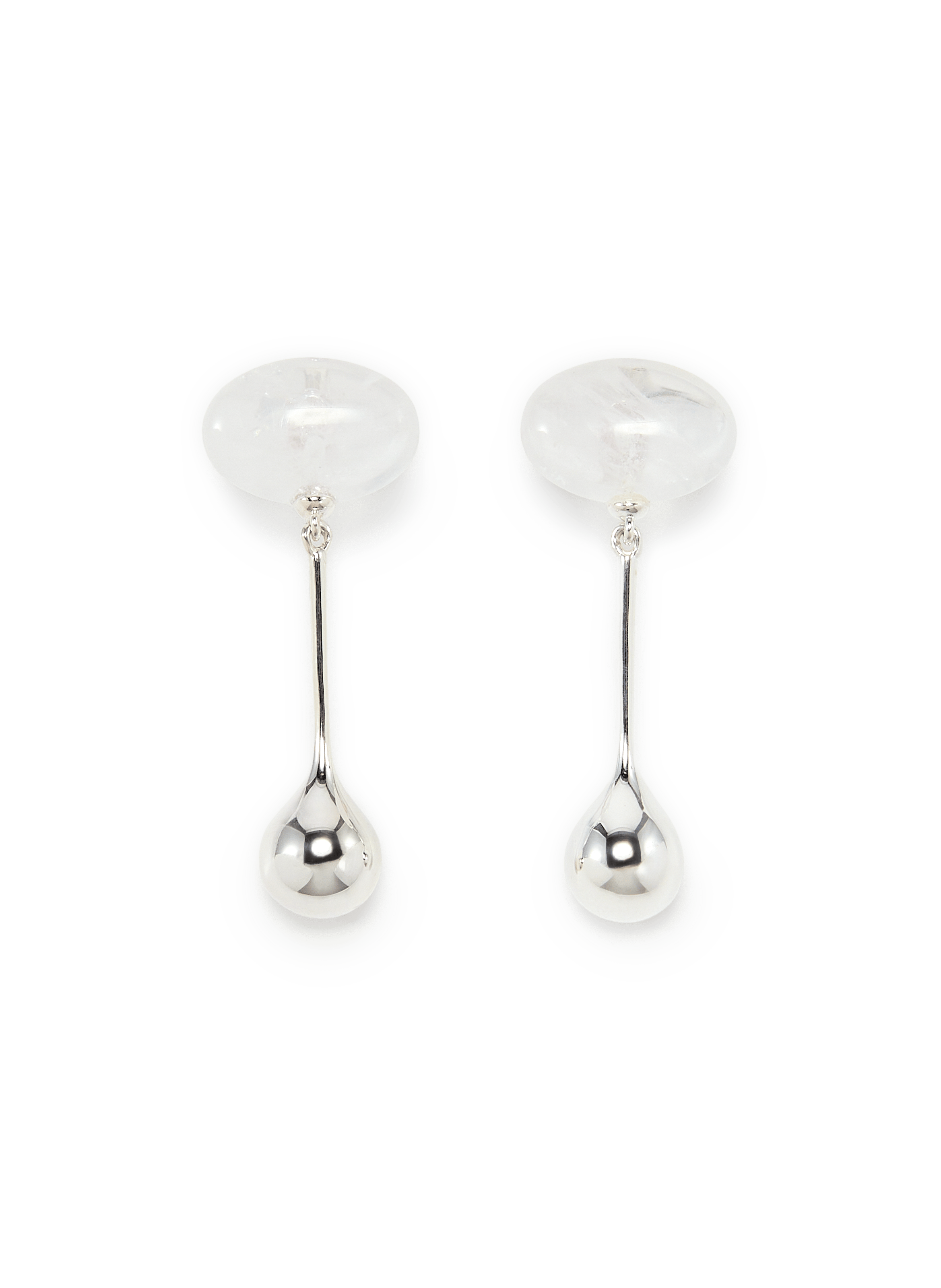 Boucles d'oreille Datura en argent RAGBAG Argent