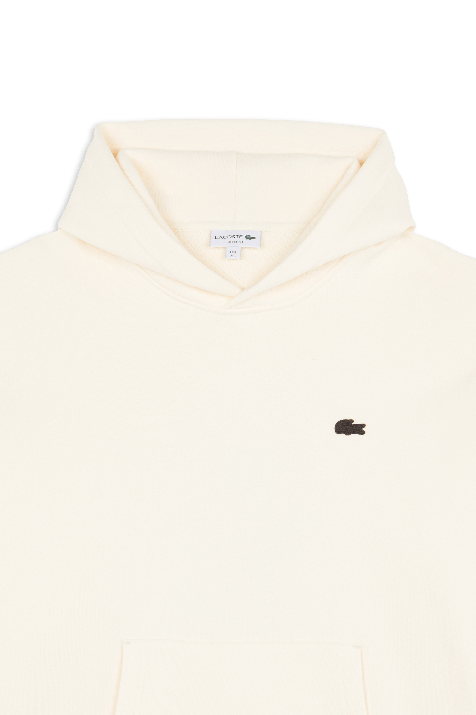 Hoodie sweatshirt LACOSTE Jaune