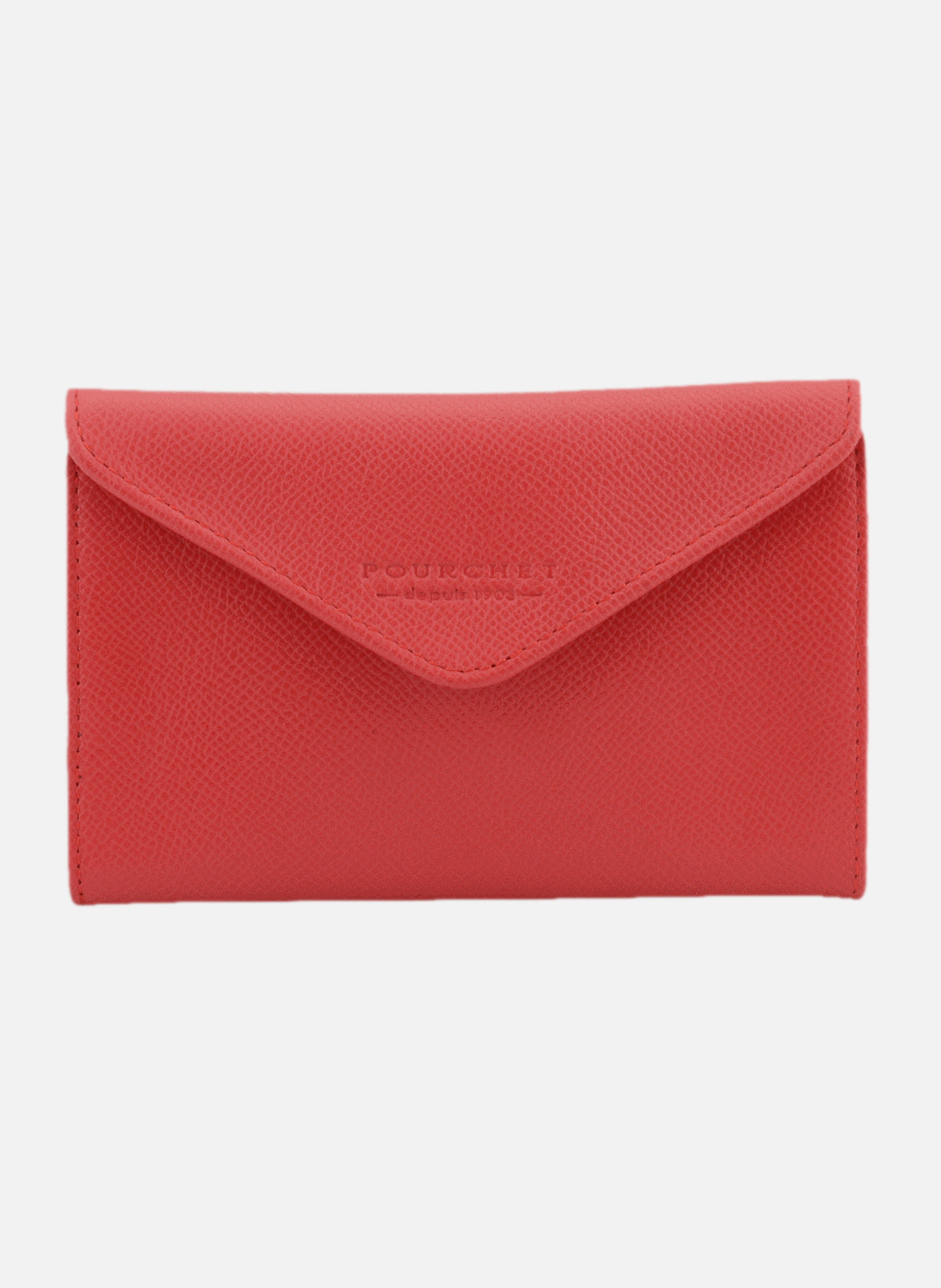 Cassetta | portefeuille POURCHET Rouge