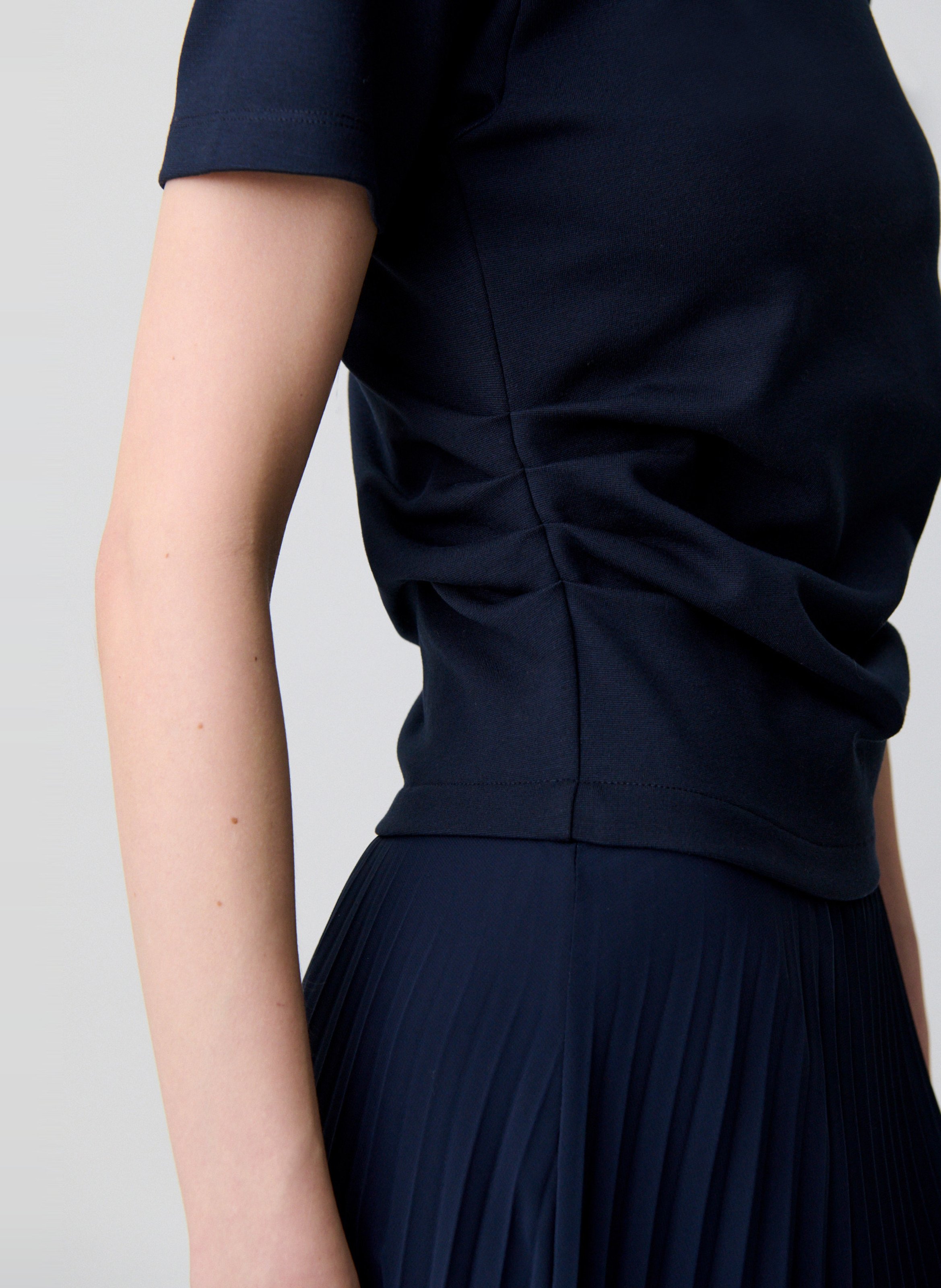 Robe longue évasée CLAUDIE PIERLOT Bleu
