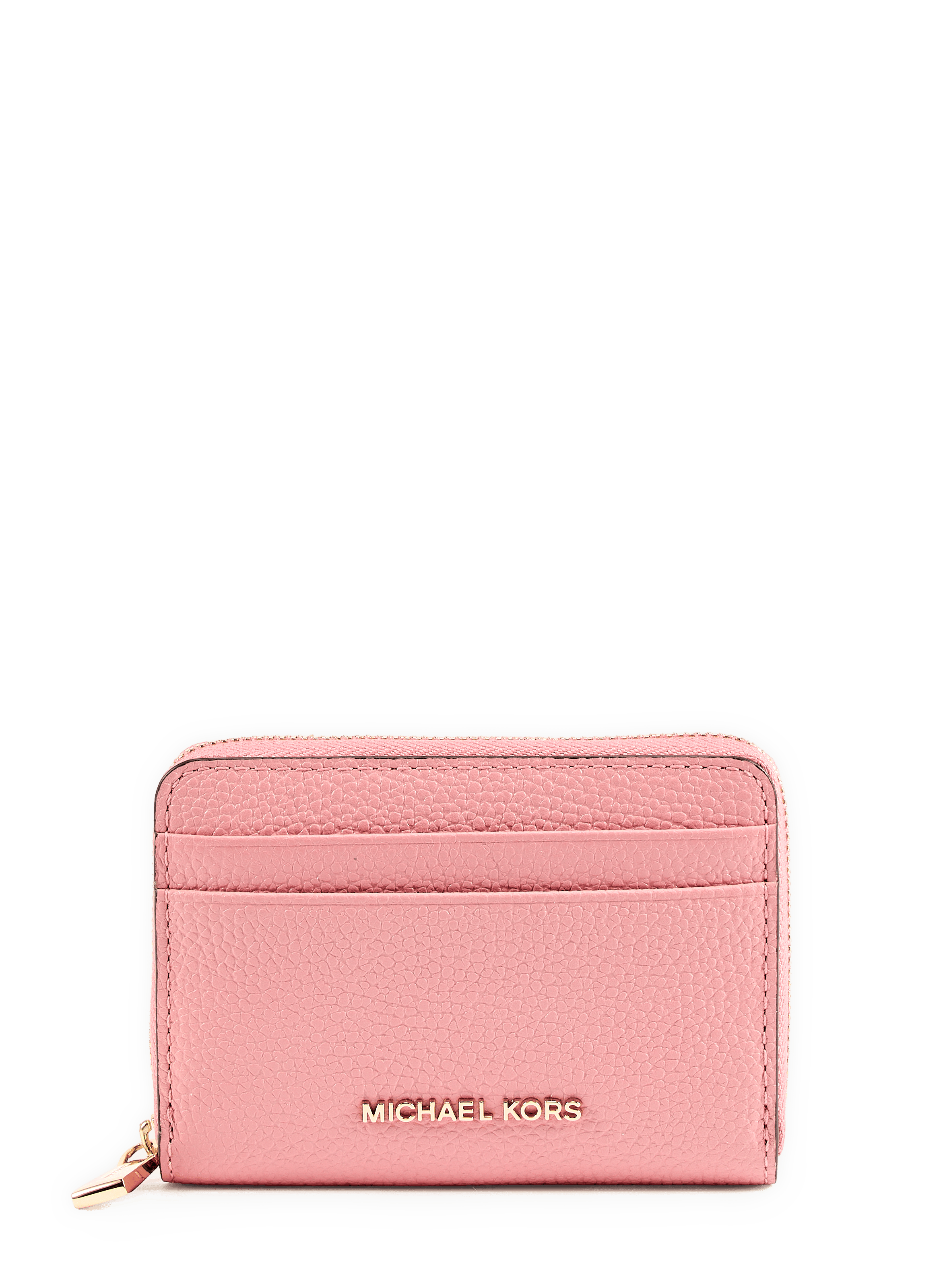 Leather coin purse MICHAEL KORS Pink
