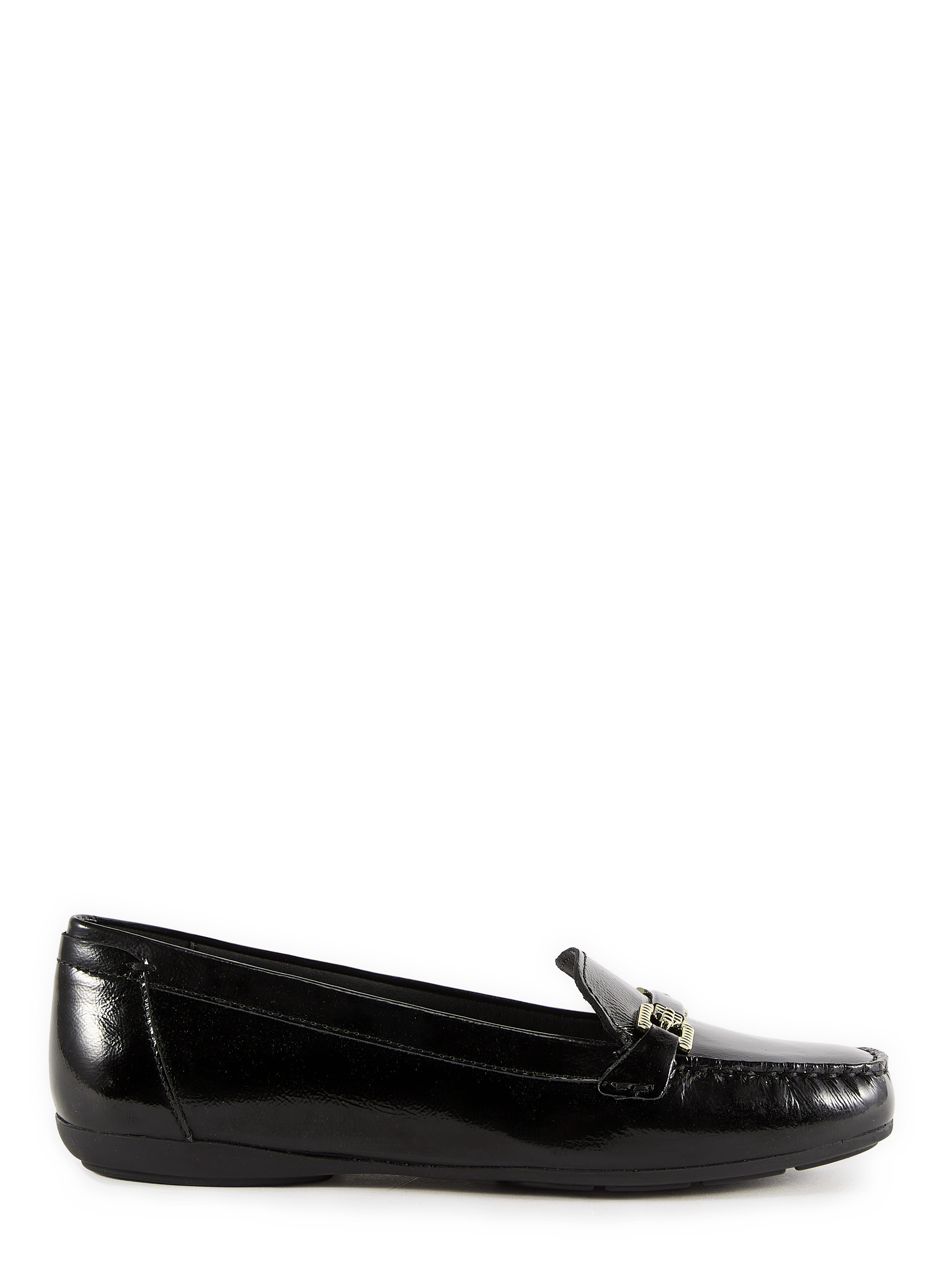 Mocassins Annytah en cuir GEOX Noir