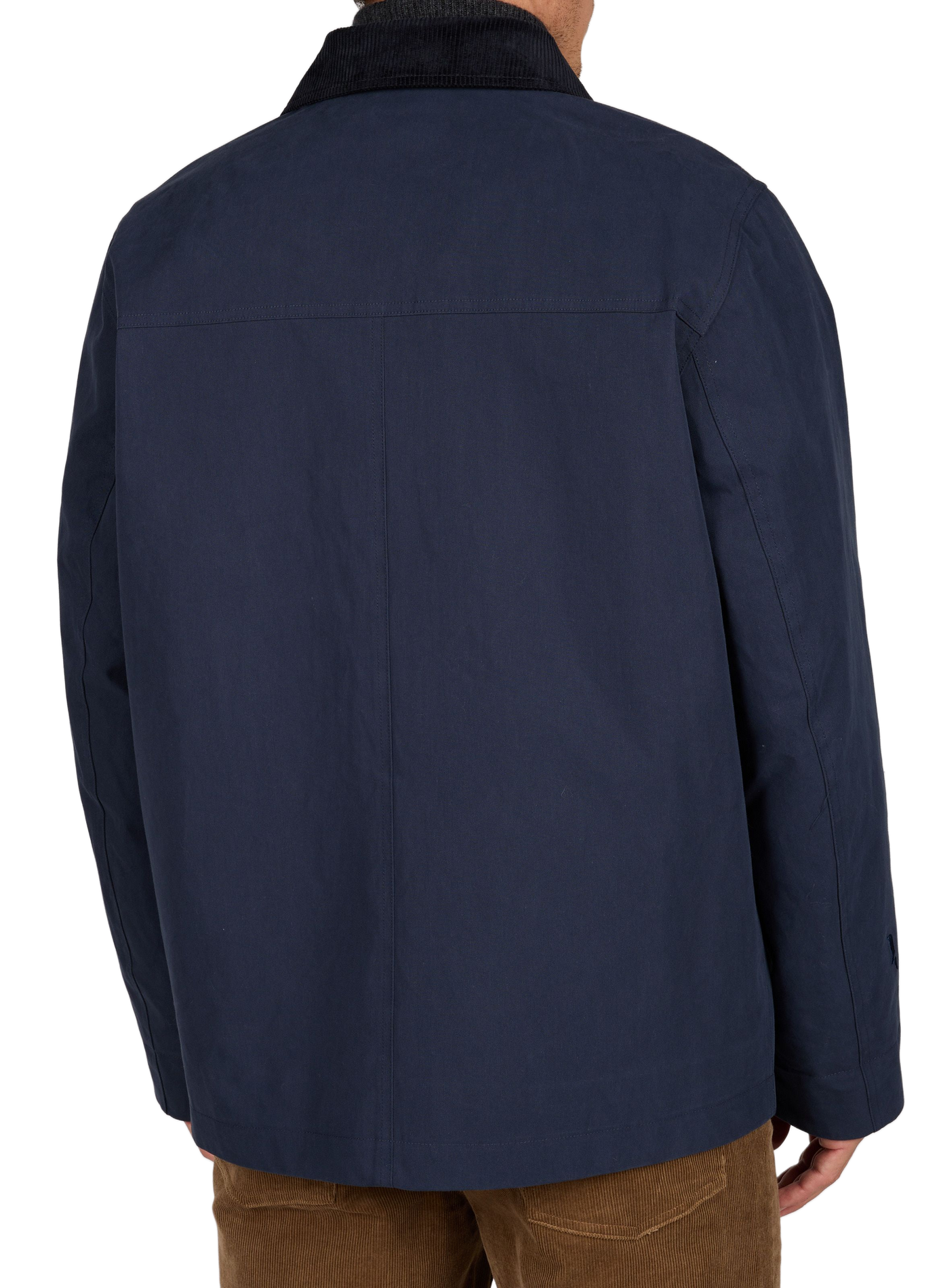 Ruime parka met klassieke kraag van katoenmix AIGLE Blauw