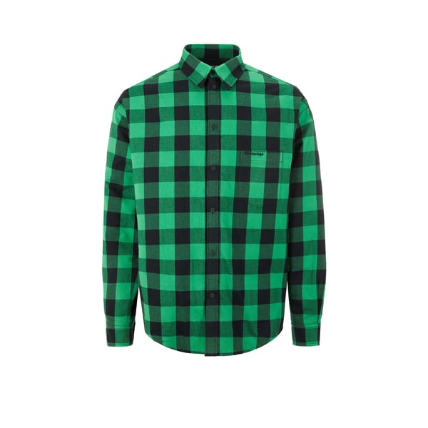 Veste matelassée à carreaux en flanelle