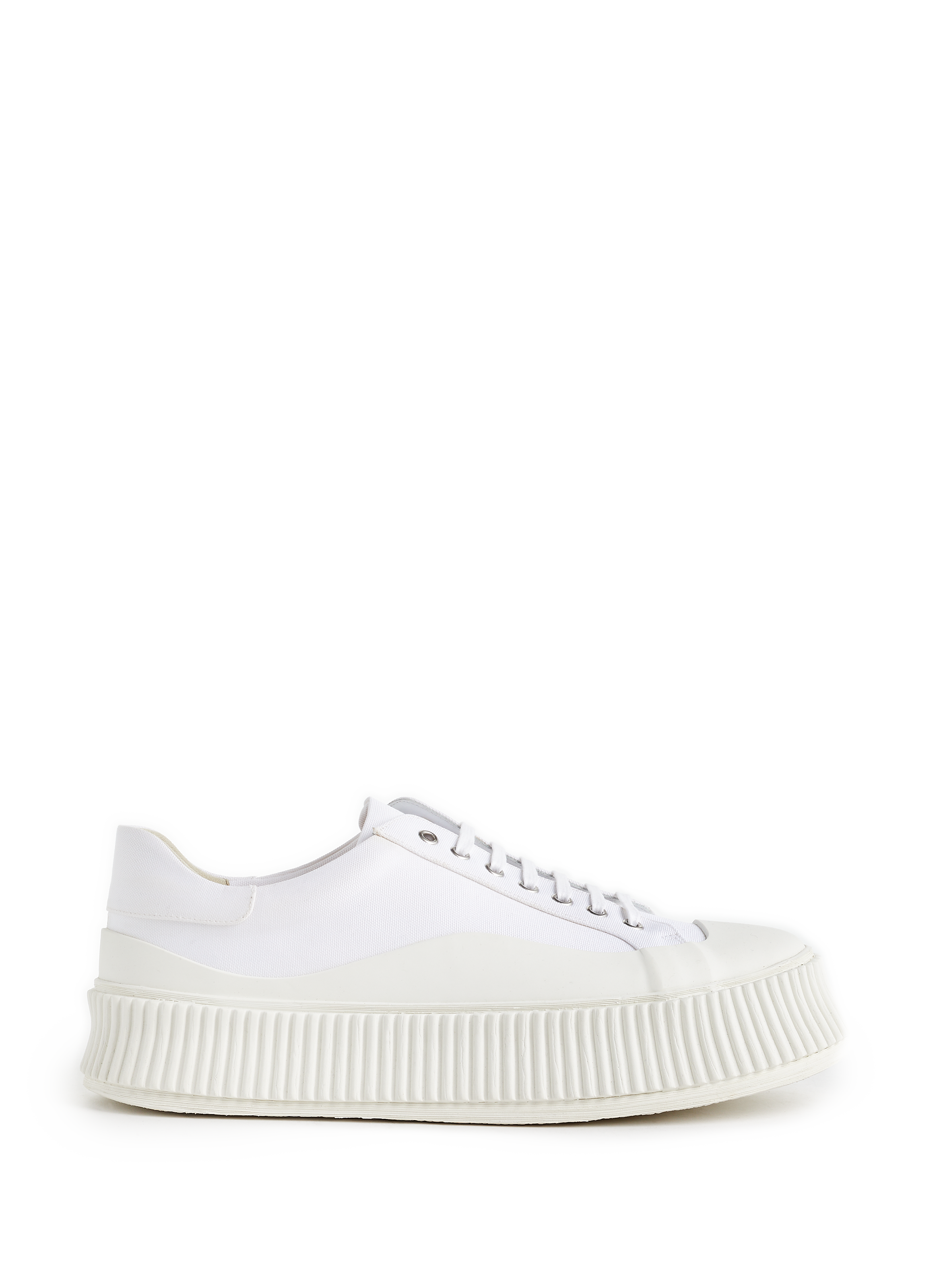 JIL SANDER Cotton sneakers White