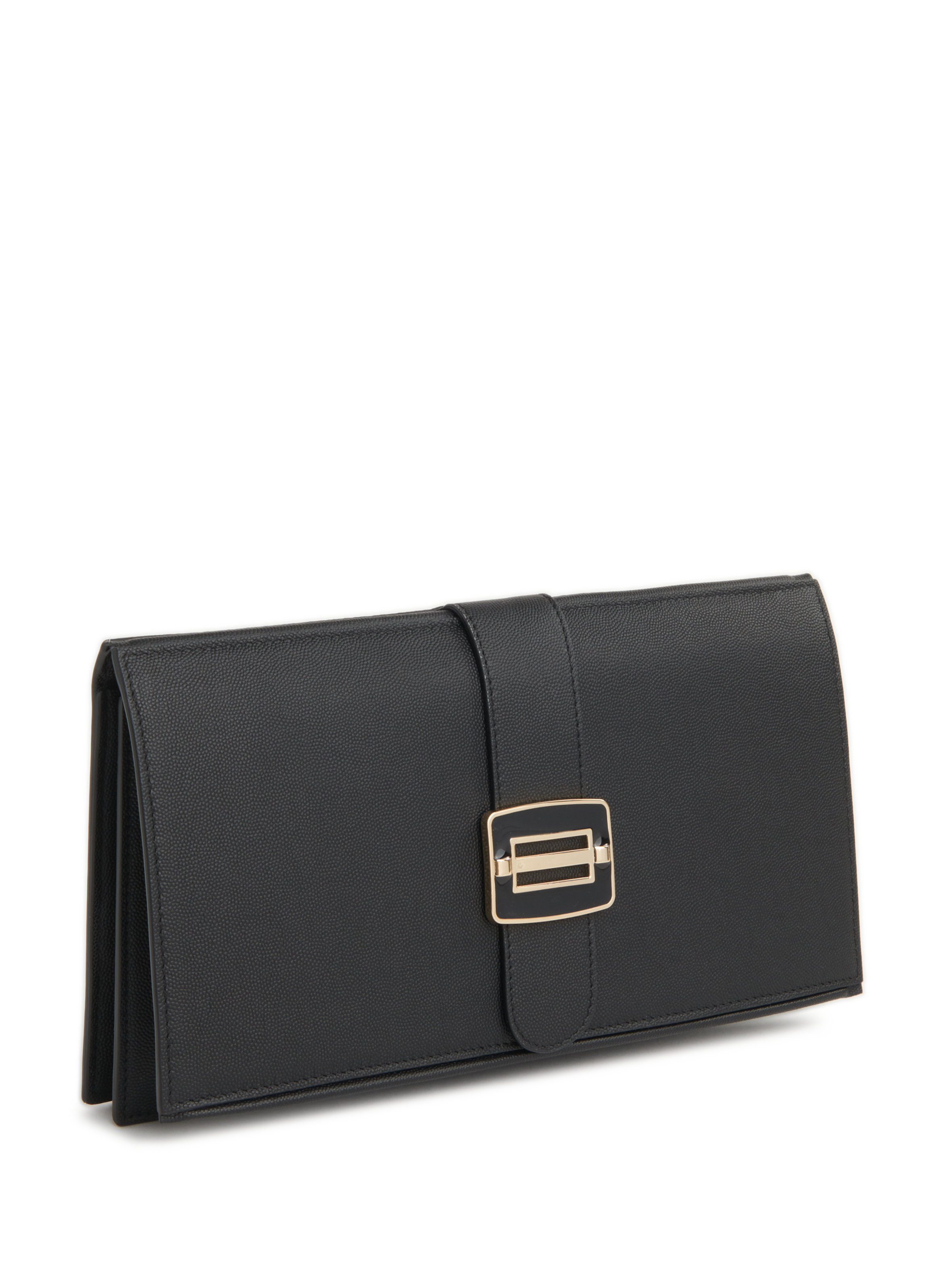 Pochette en cuir  Noir