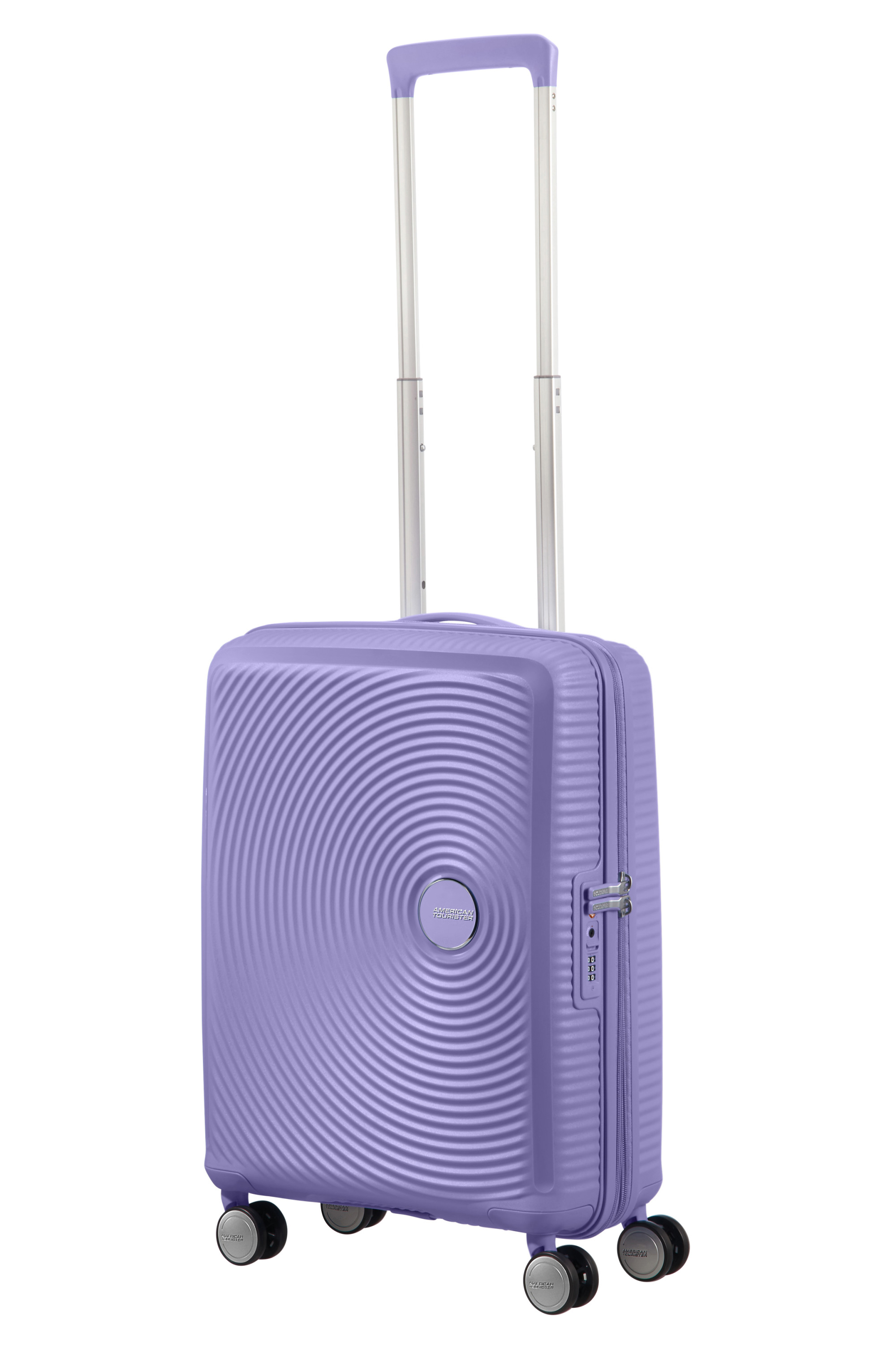Soundbox valise 4 roues taille s AMERICAN TOURISTER Violet