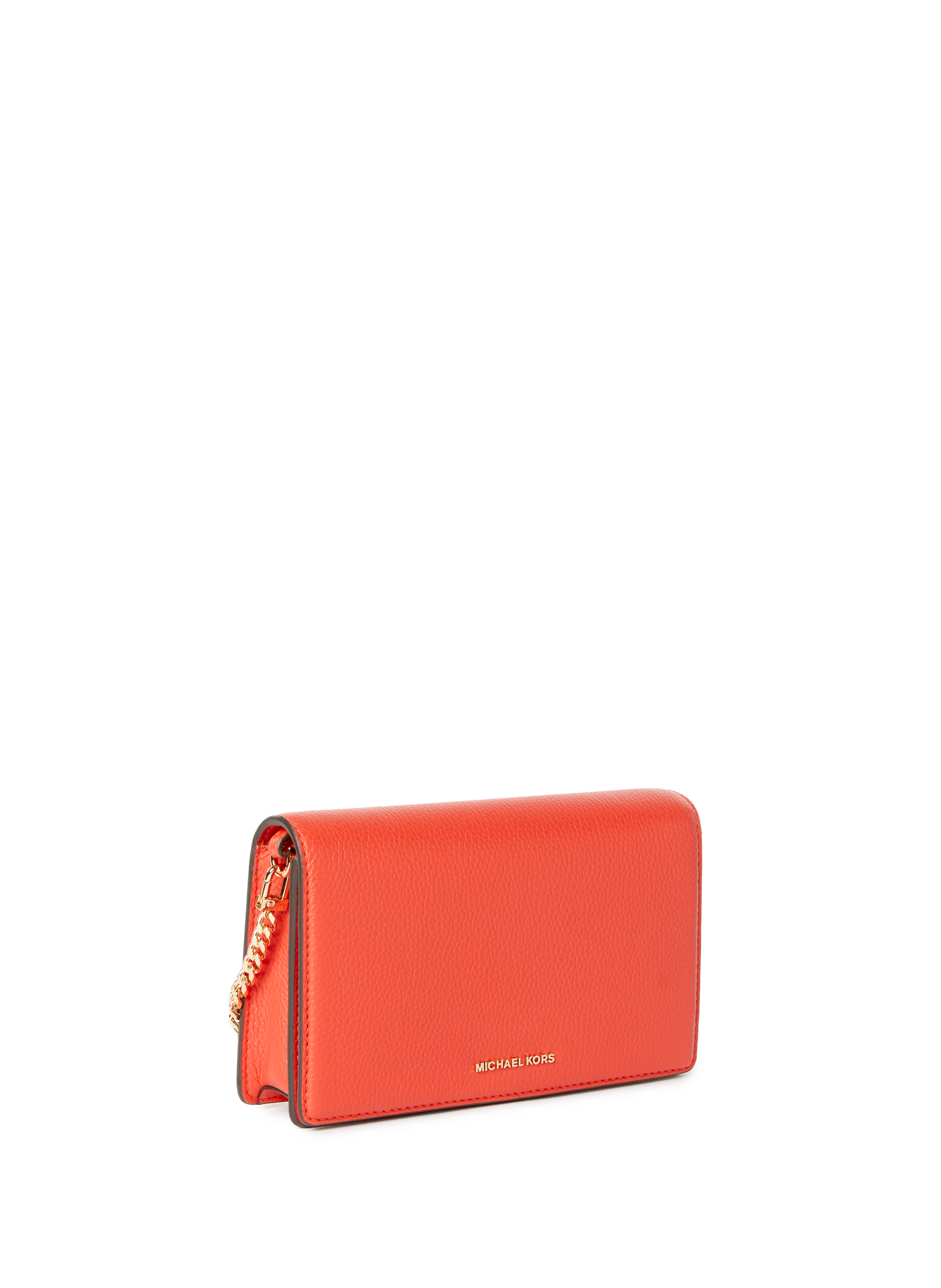 Leather Clutch MICHAEL KORS Orange