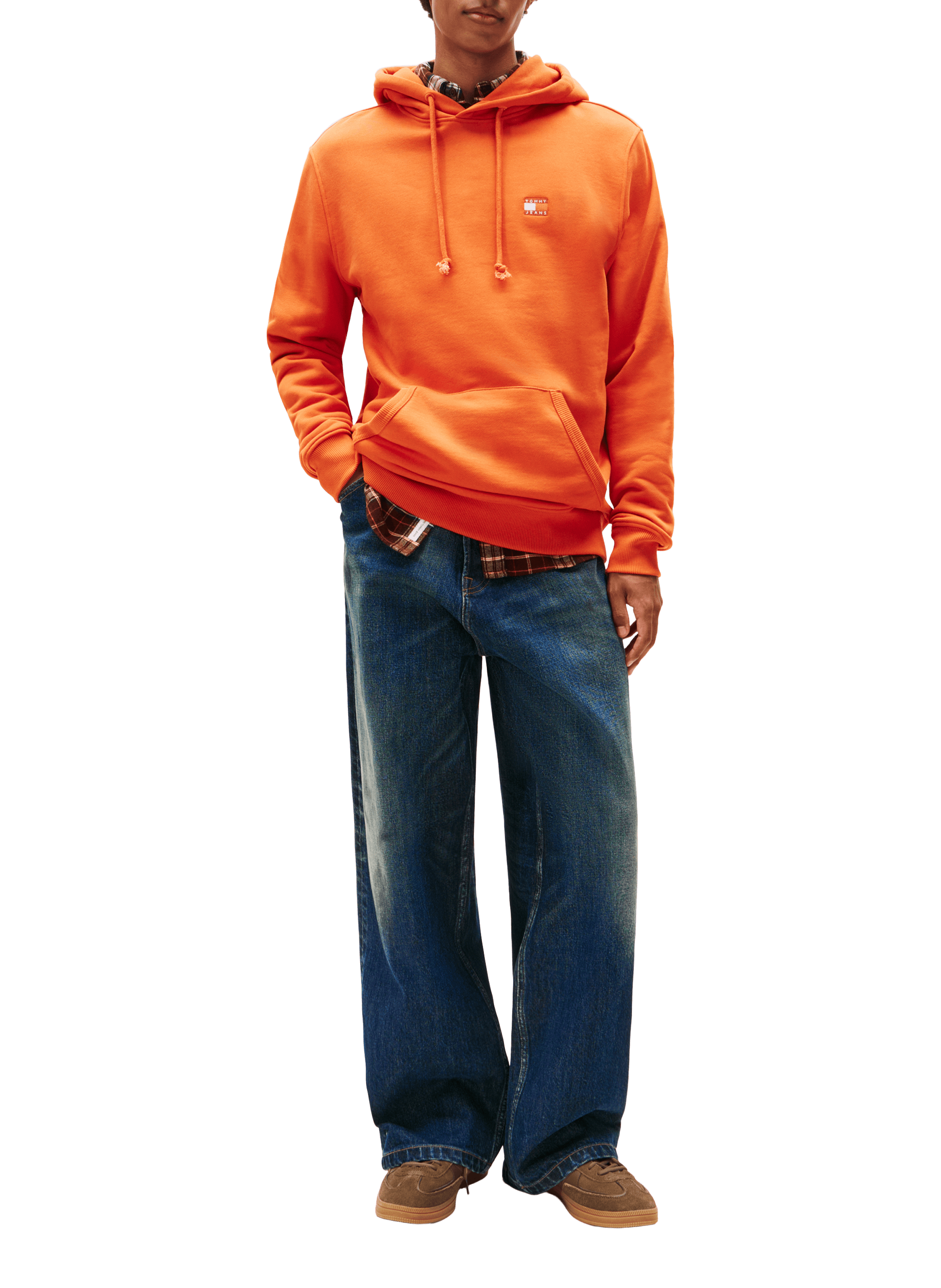 Cotton hoodie TOMMY HILFIGER Orange