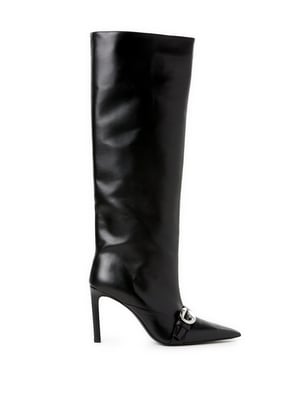 Bottes hautes à talon aiguille en cuir COPERNI Bottes hautes à talon aiguille en cuir COPERNI