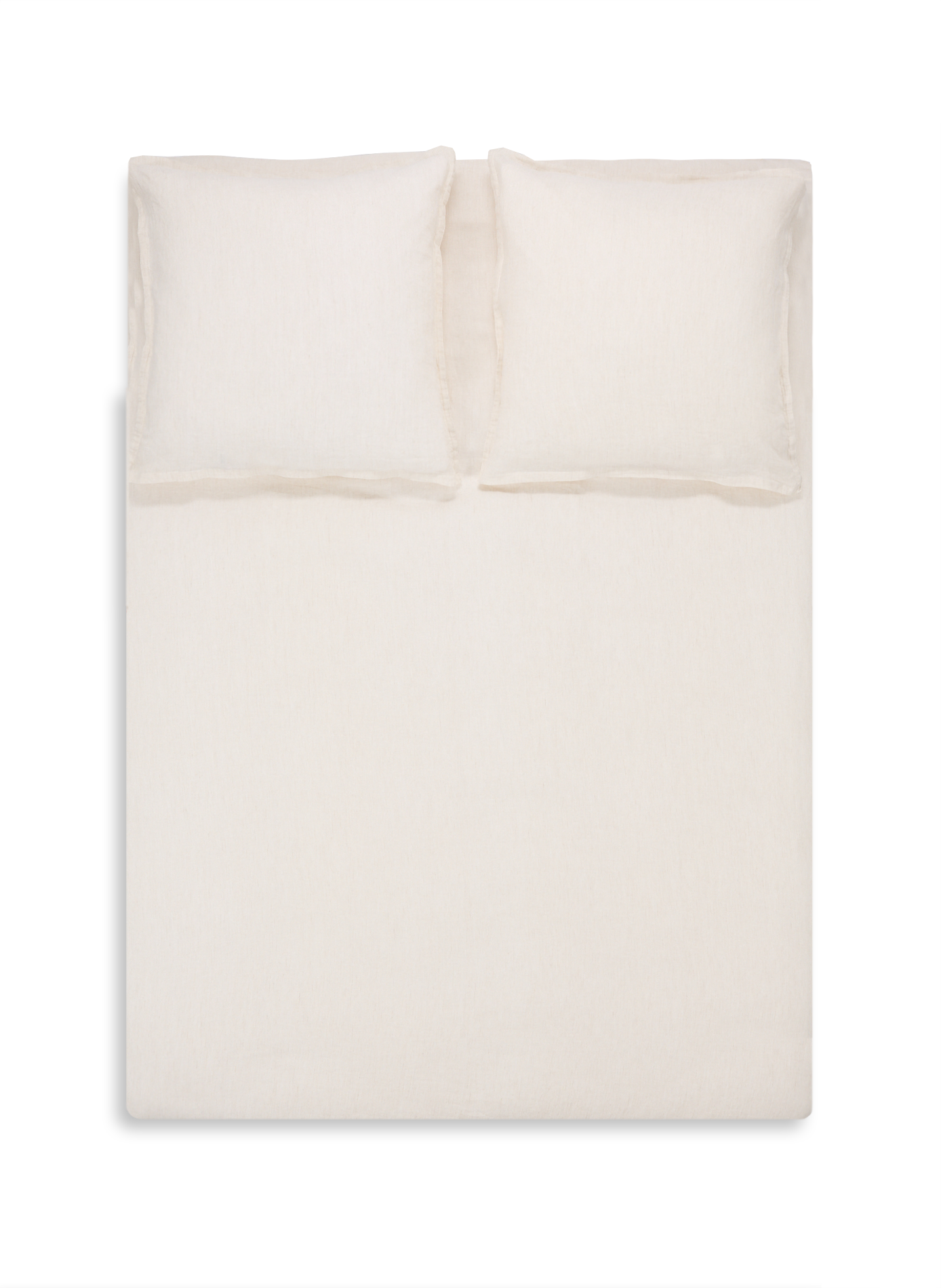 Housse de couette en lin lavé AU PRINTEMPS PARIS Multicolore