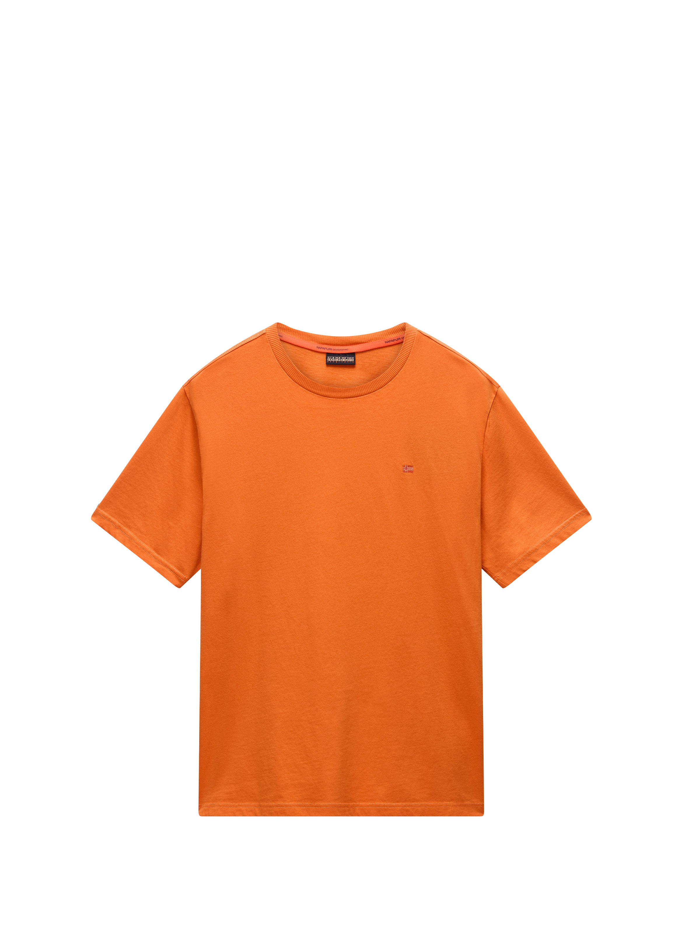 Classic Cotton T-Shirt NAPAPIJRI Orange