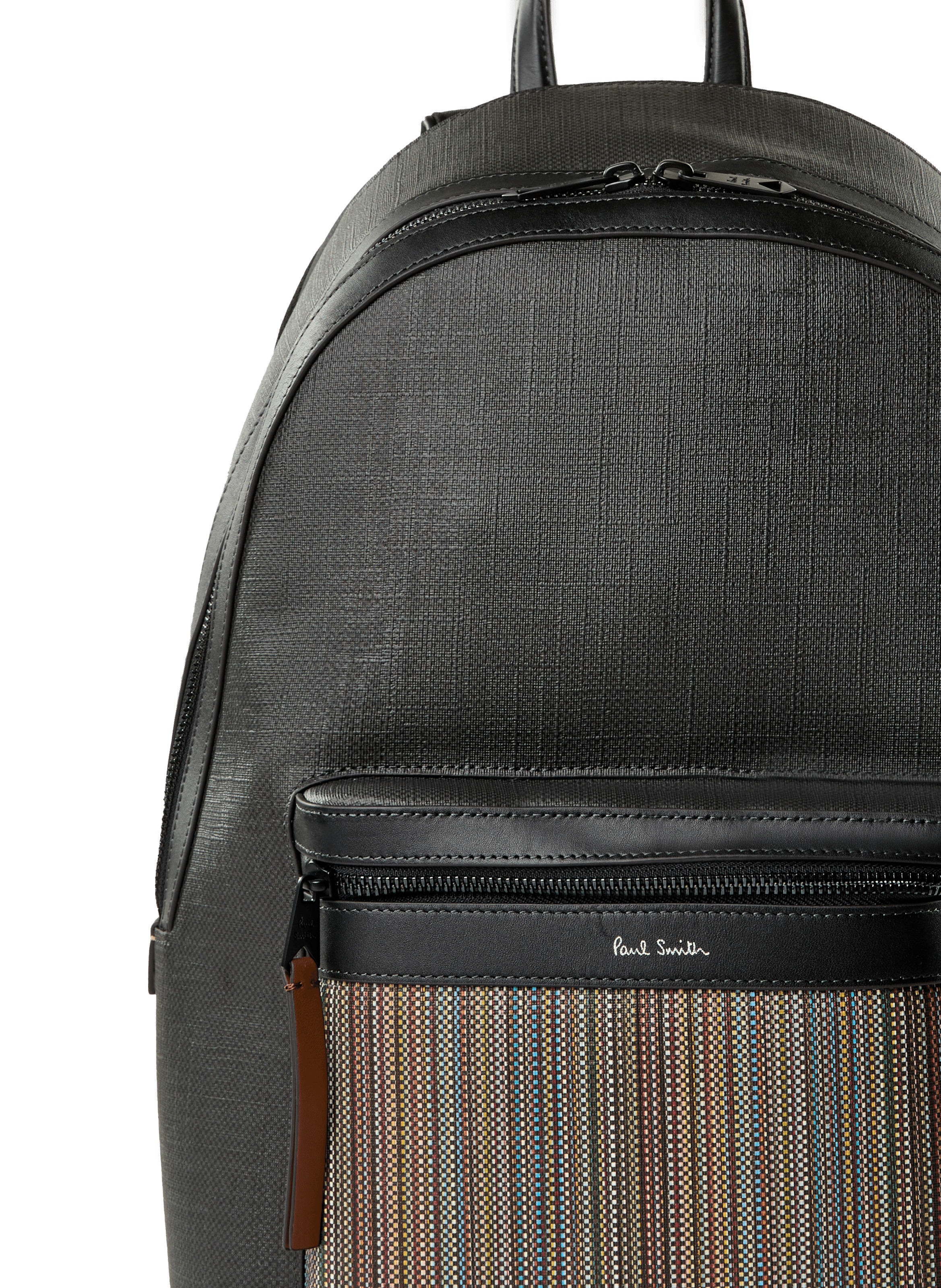 Textured backpack PAUL SMITH Multicolour
