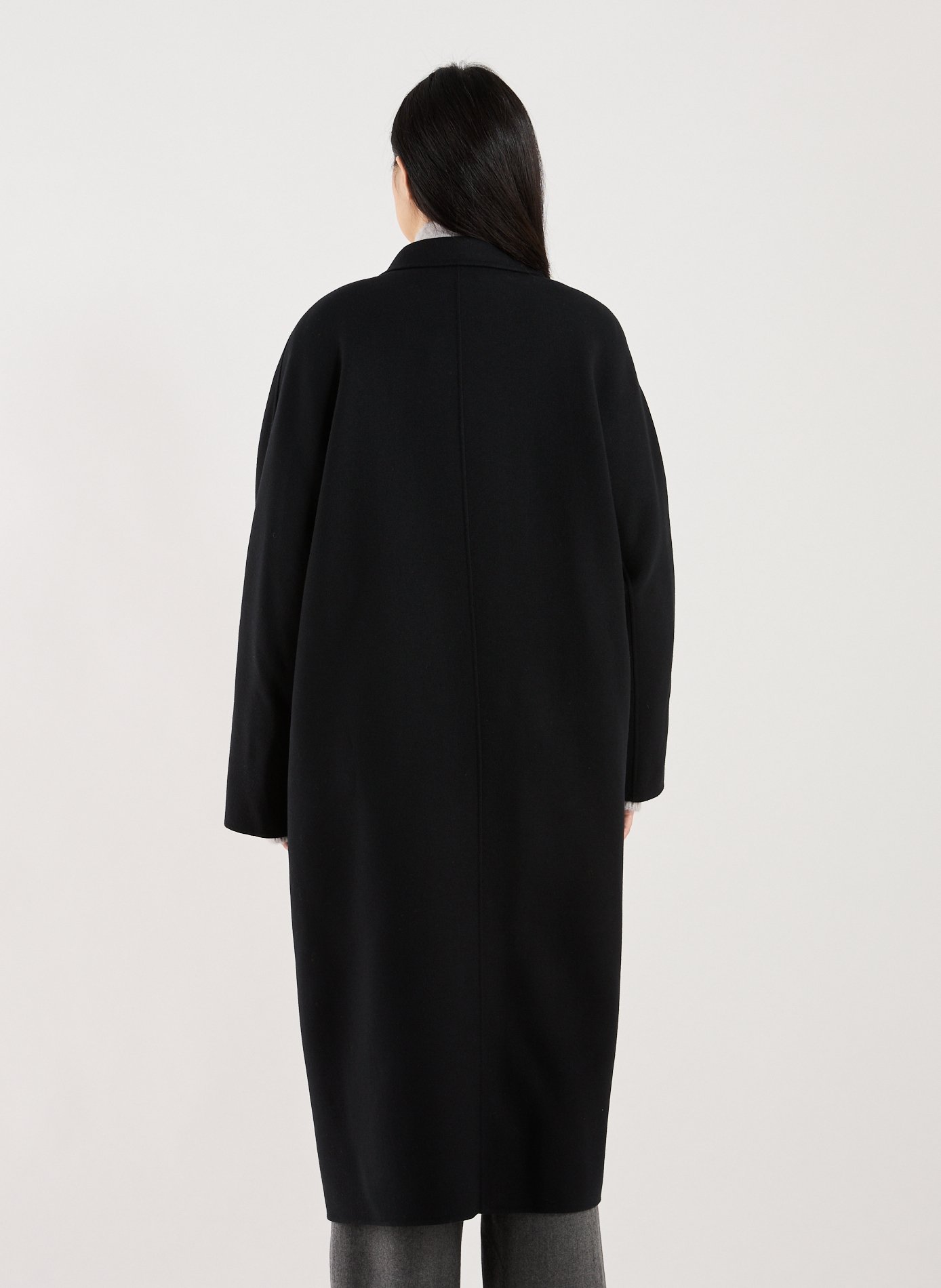 Long wool coat LE 17 SEPTEMBRE Black