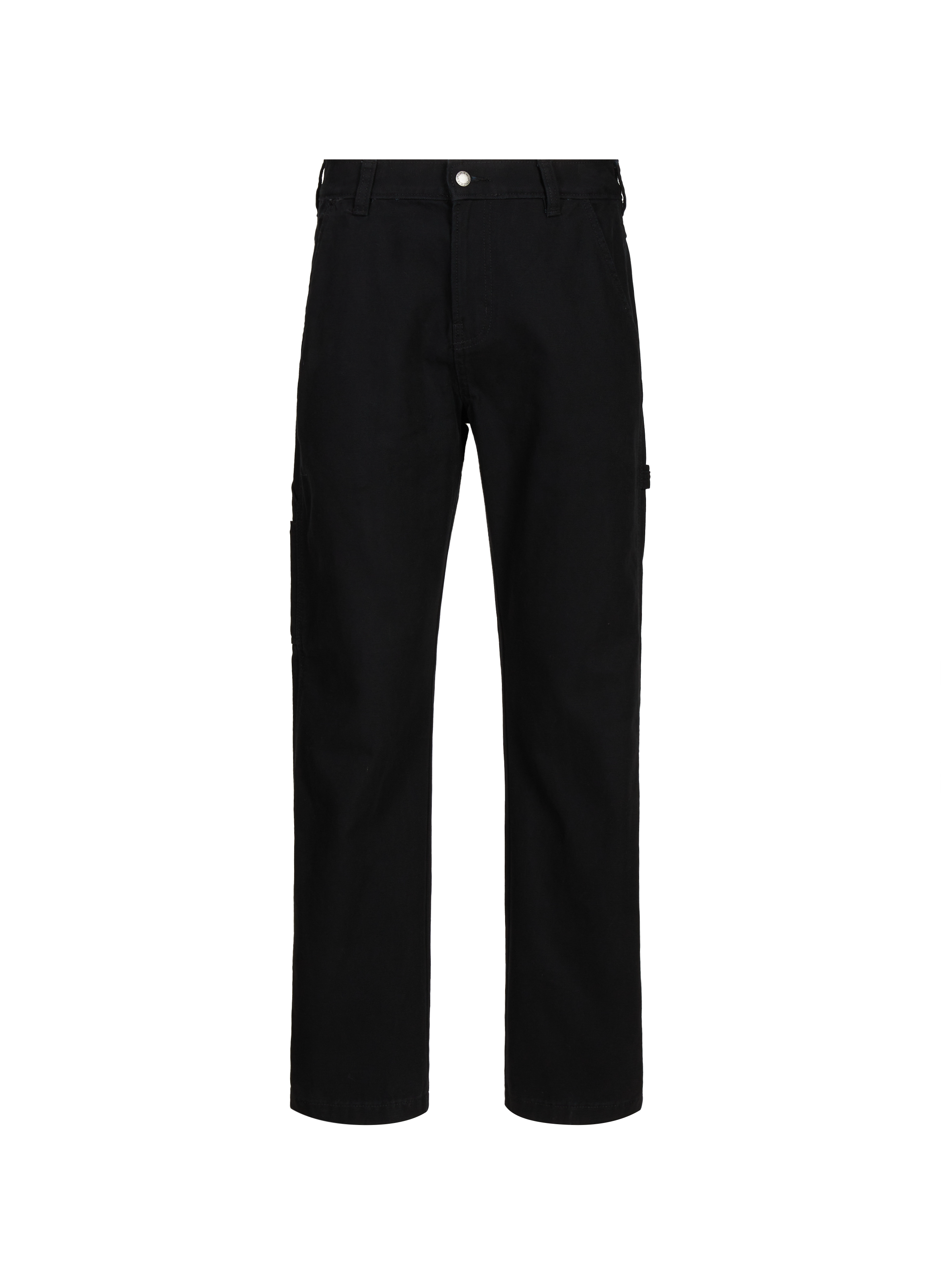 DICKIES Straight cotton trousers Black