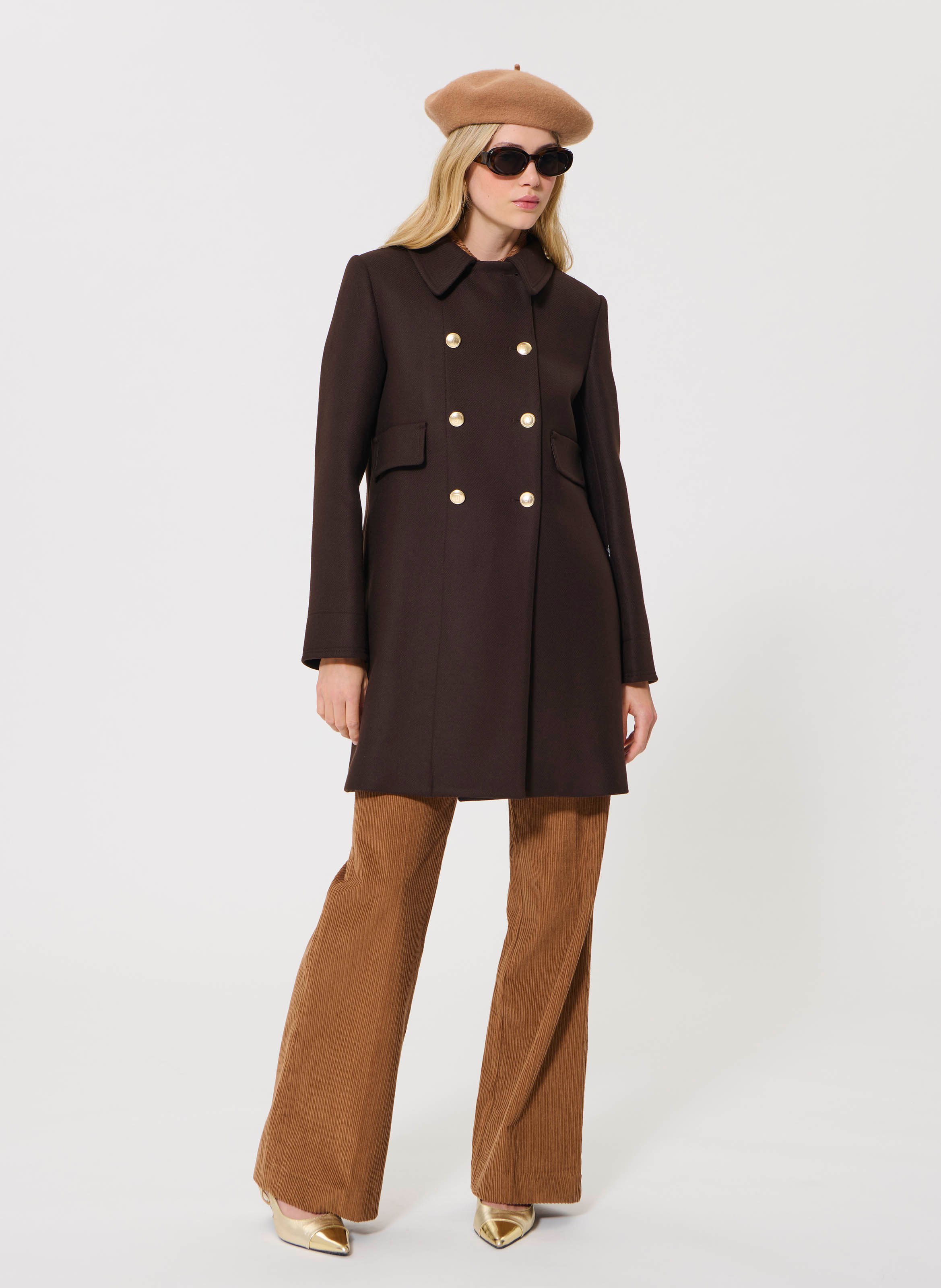 Manteau marceau TARA JARMON Marron