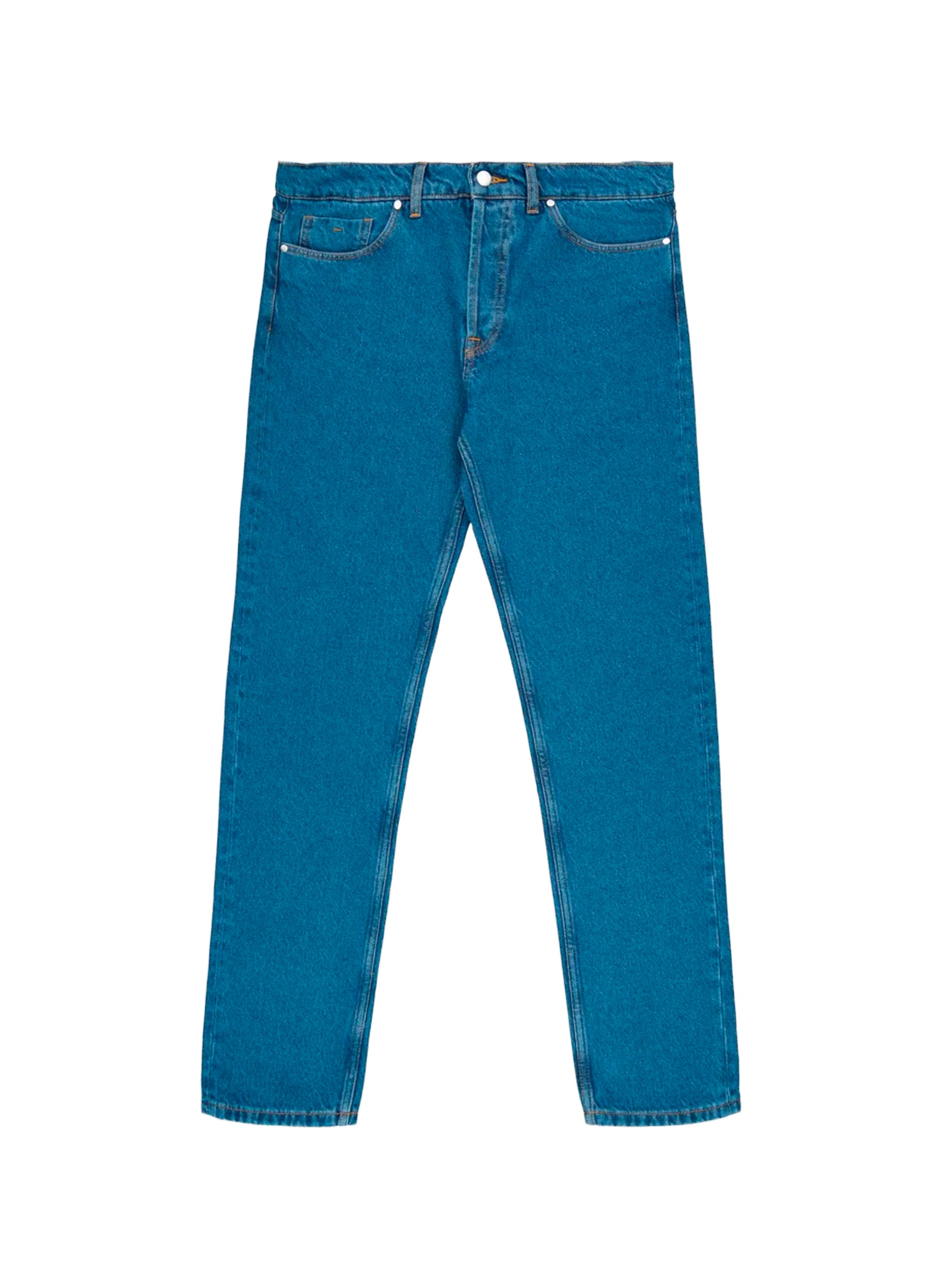 Straight cotton jeans ATELIERS DE NIMES Blue