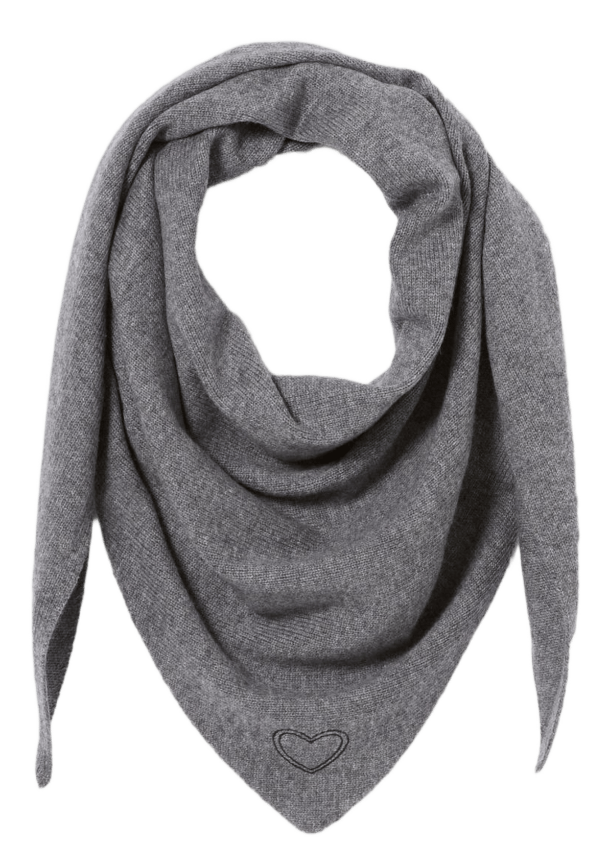 Foulard en cachemire madisono CLAUDIE PIERLOT Gris