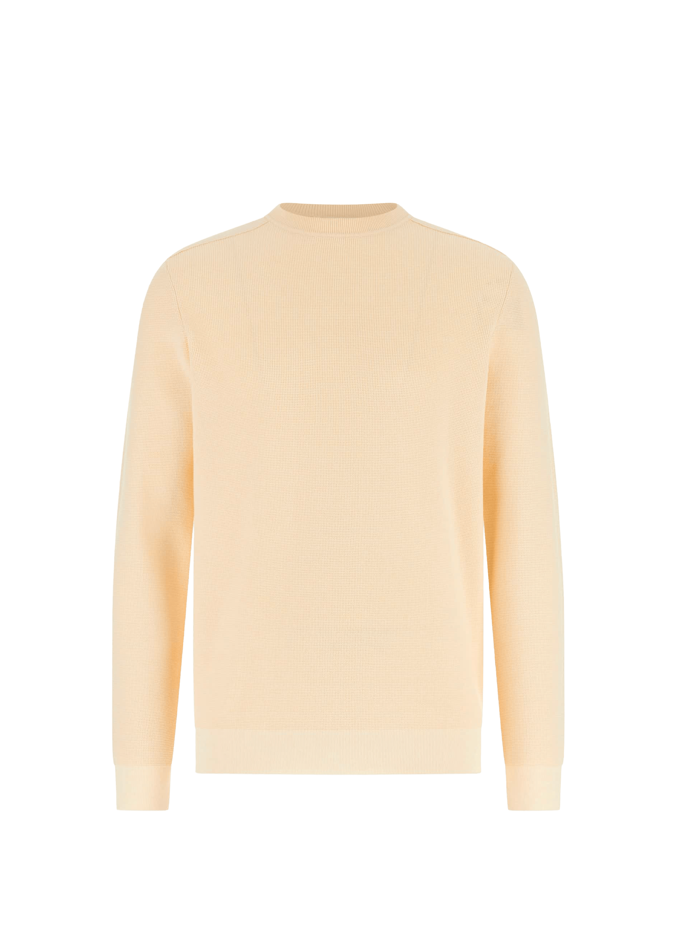 Round neck sweater with long sleeves GUESS Beige