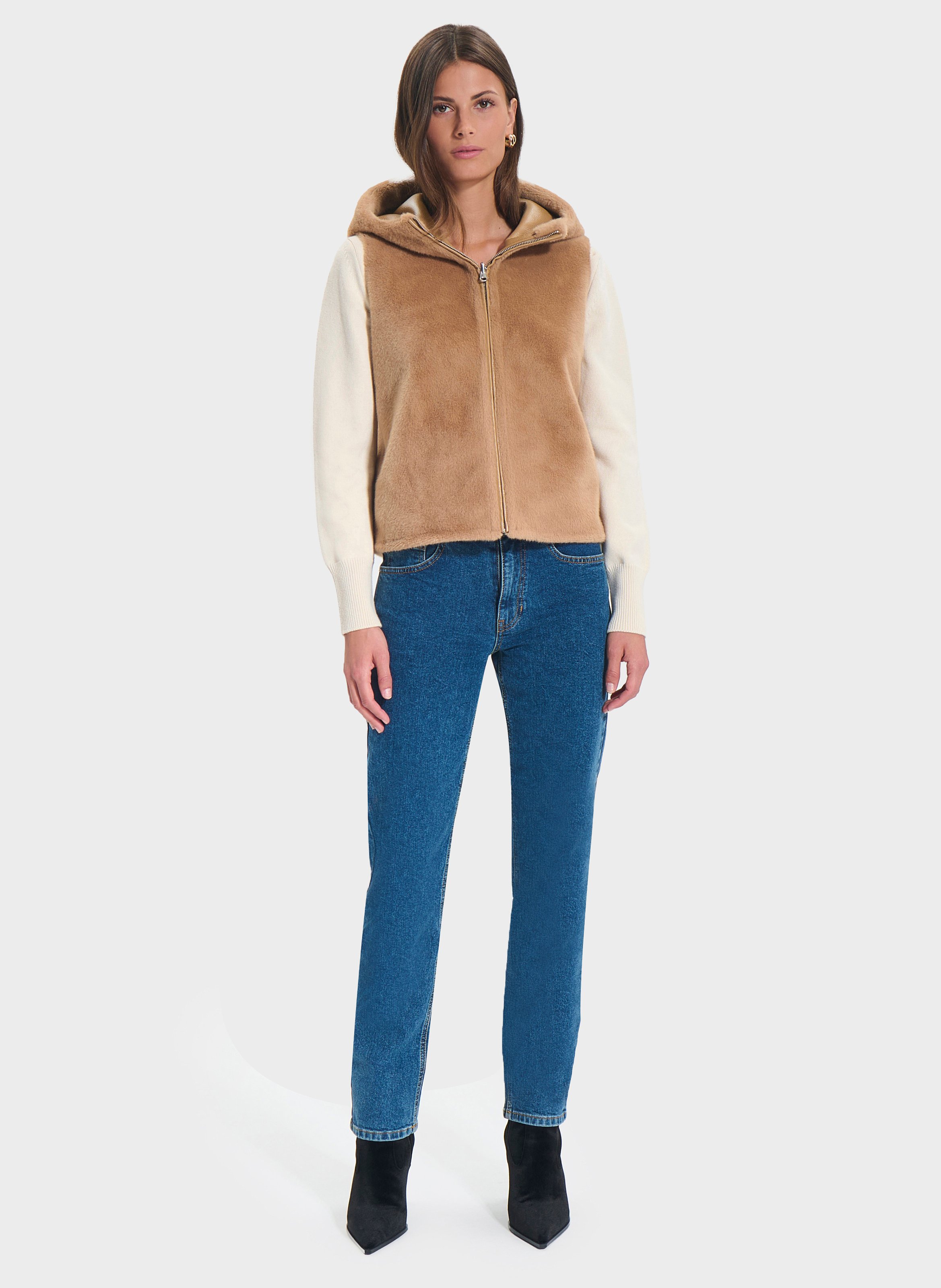 Gilet  genta ZAPA Marron