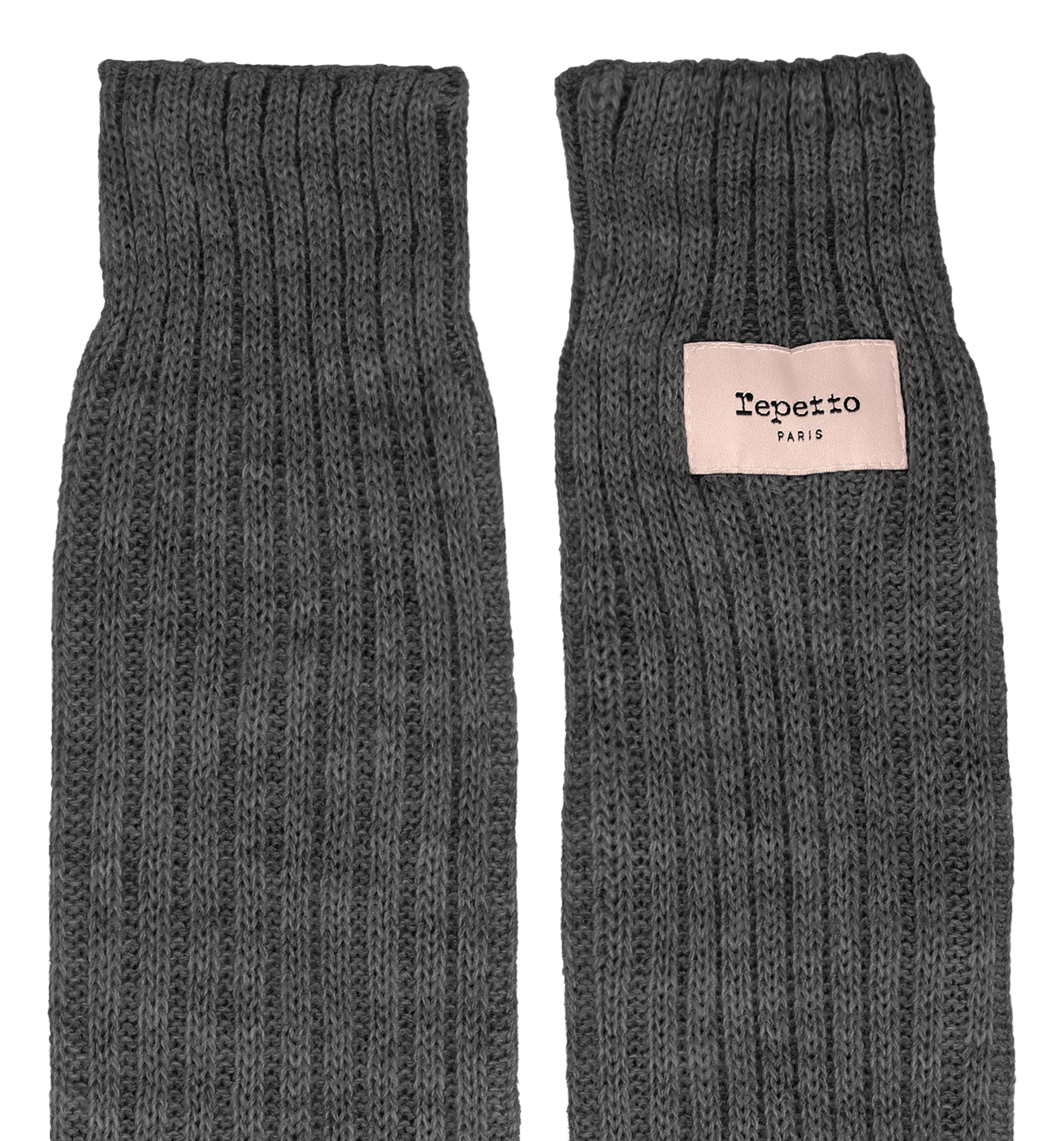 Guêtres côtelées unies REPETTO Blanc