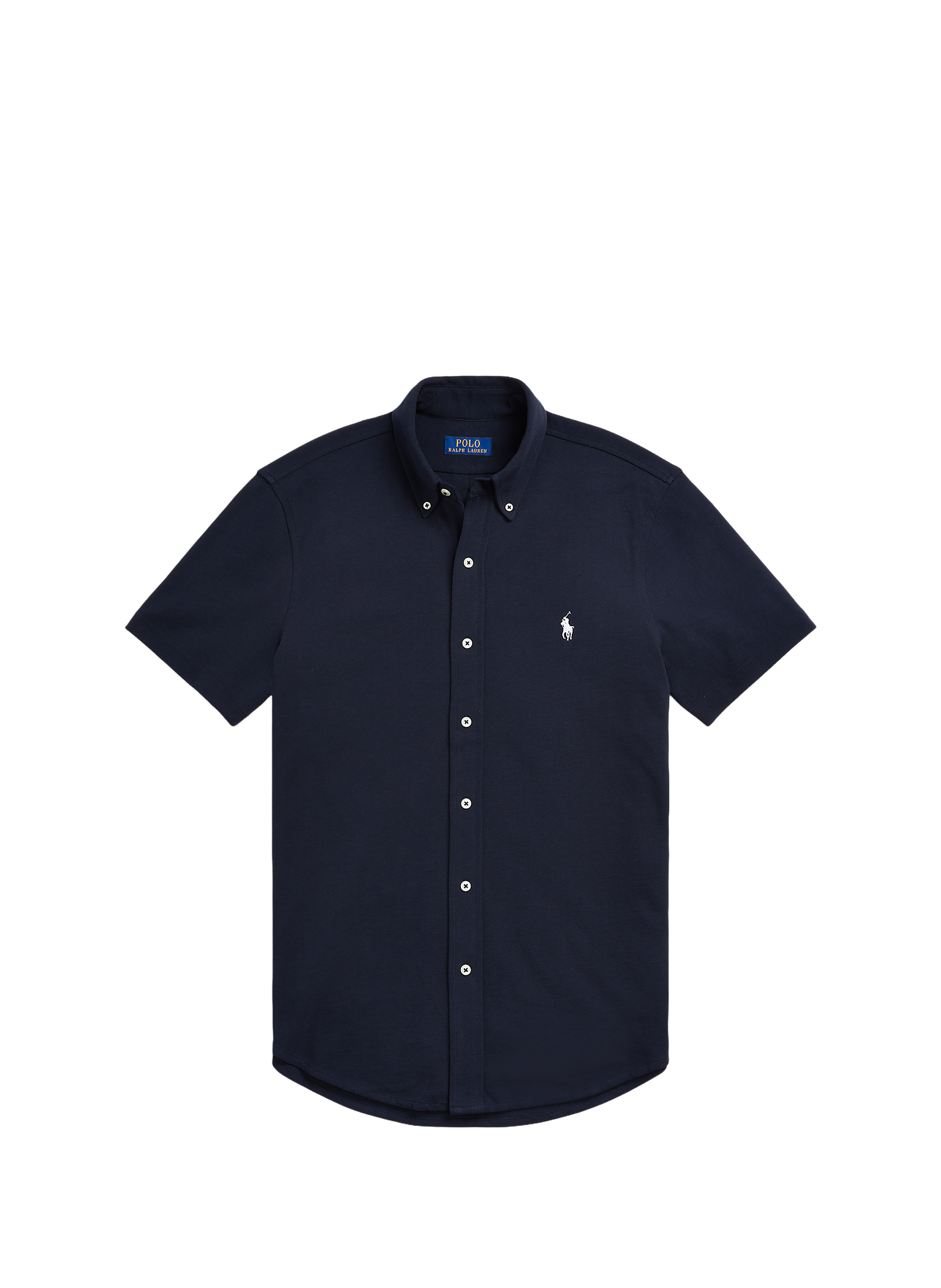 Short-Sleeve Cotton Shirt POLO RALPH LAUREN Blue