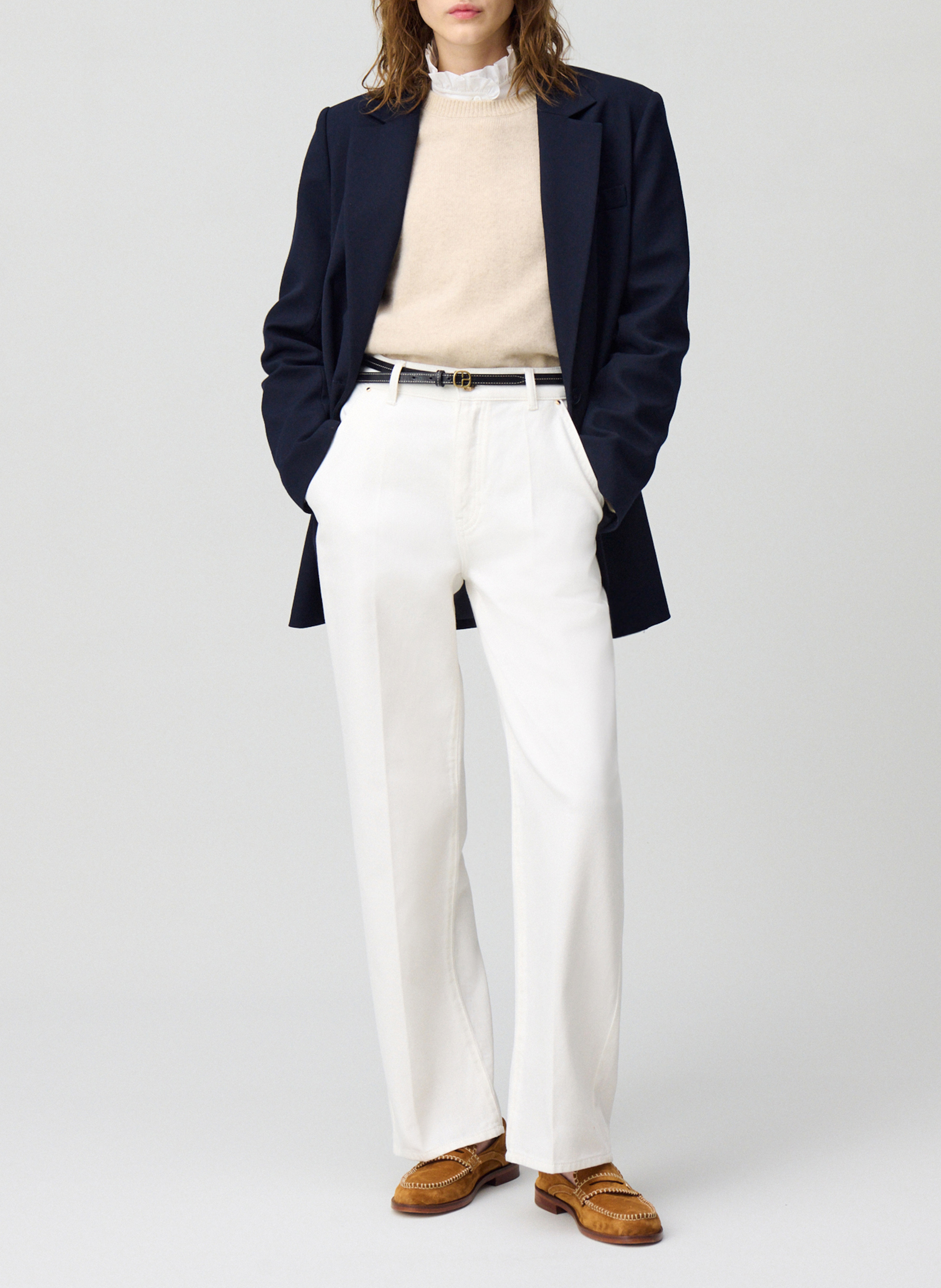 Veste de tailleur CLAUDIE PIERLOT Bleu