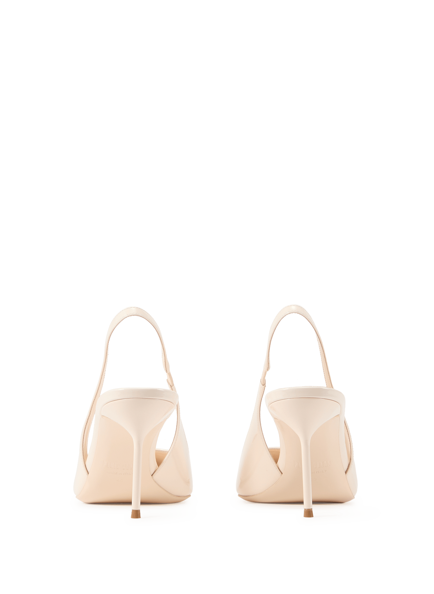 Slingbacks Lidia en cuir PARIS TEXAS Beige