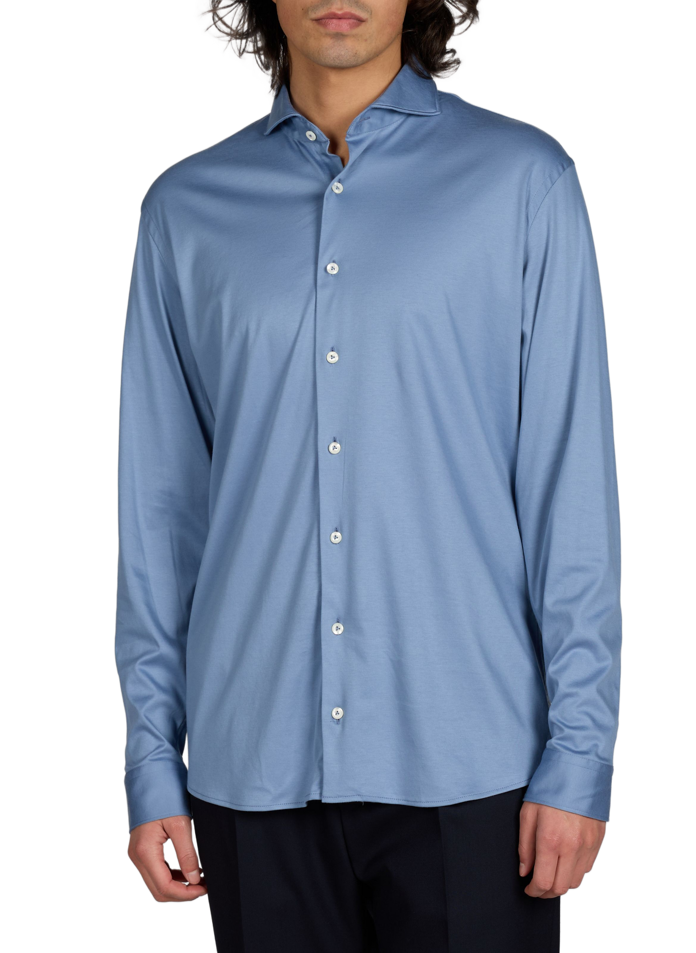  Cotton shirt VAN LAACK Blue