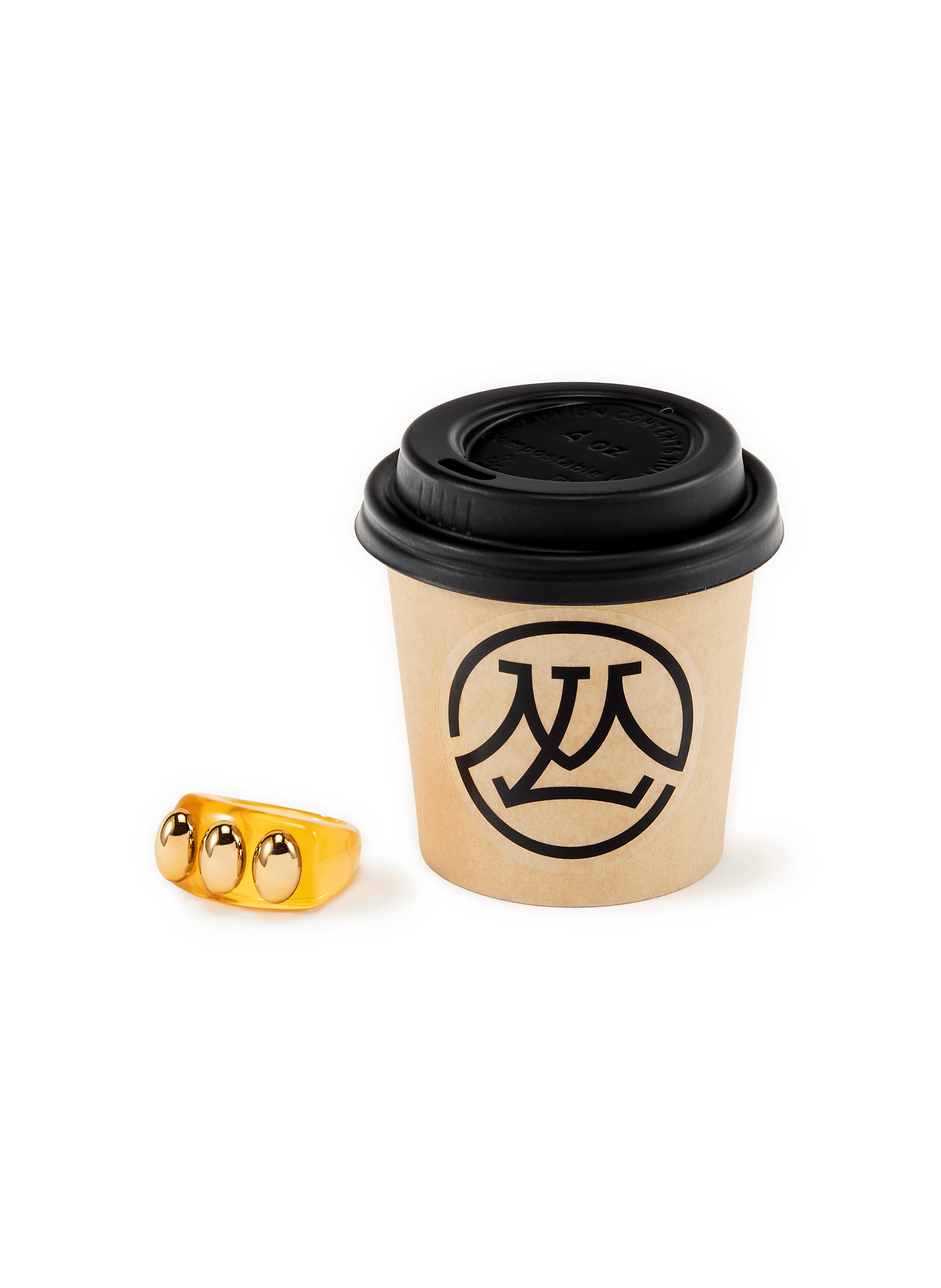 Bague Sunny Delight LA MANSO Jaune