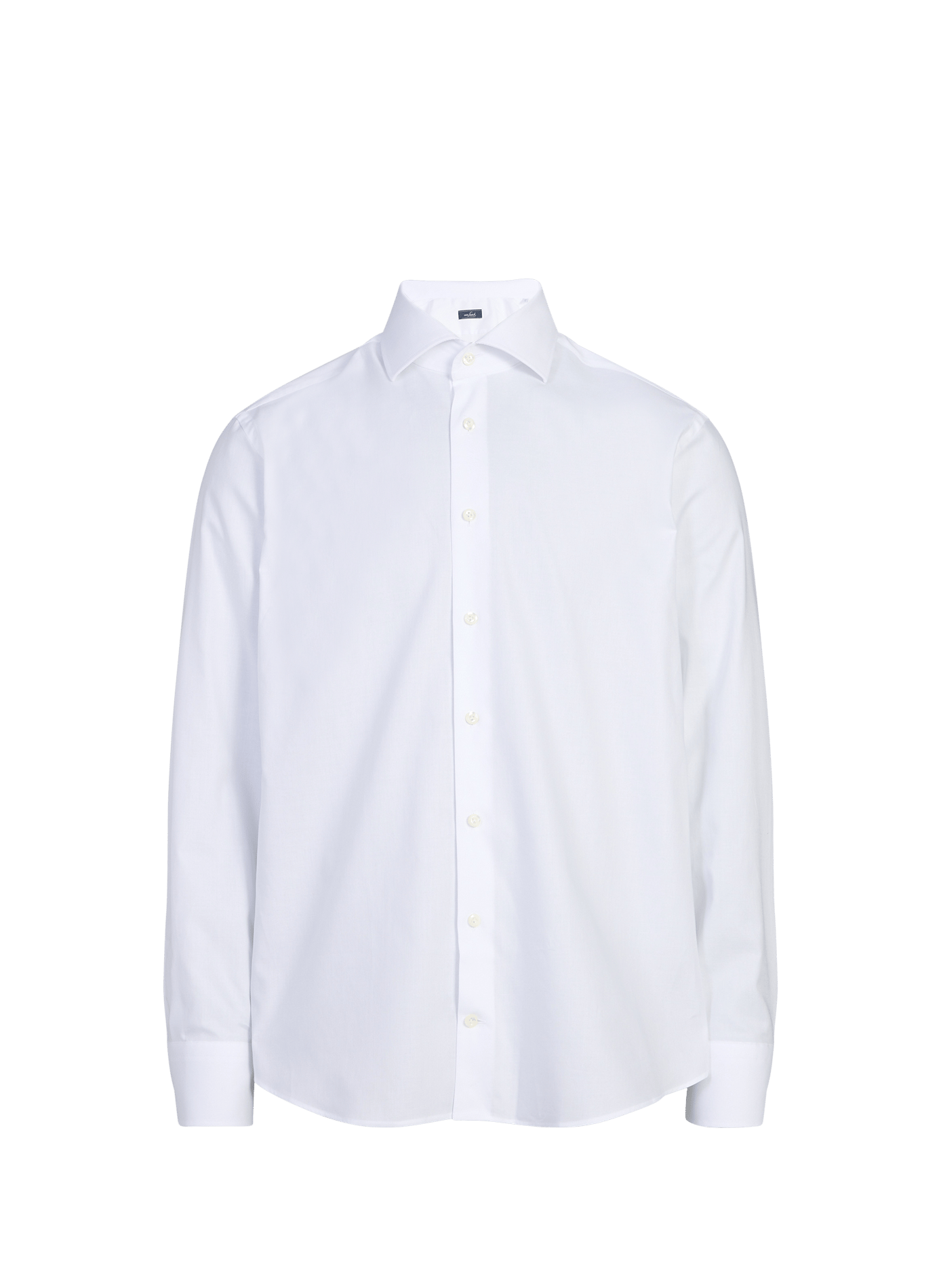 Solid tailor-fit cotton shirt VAN LAACK White