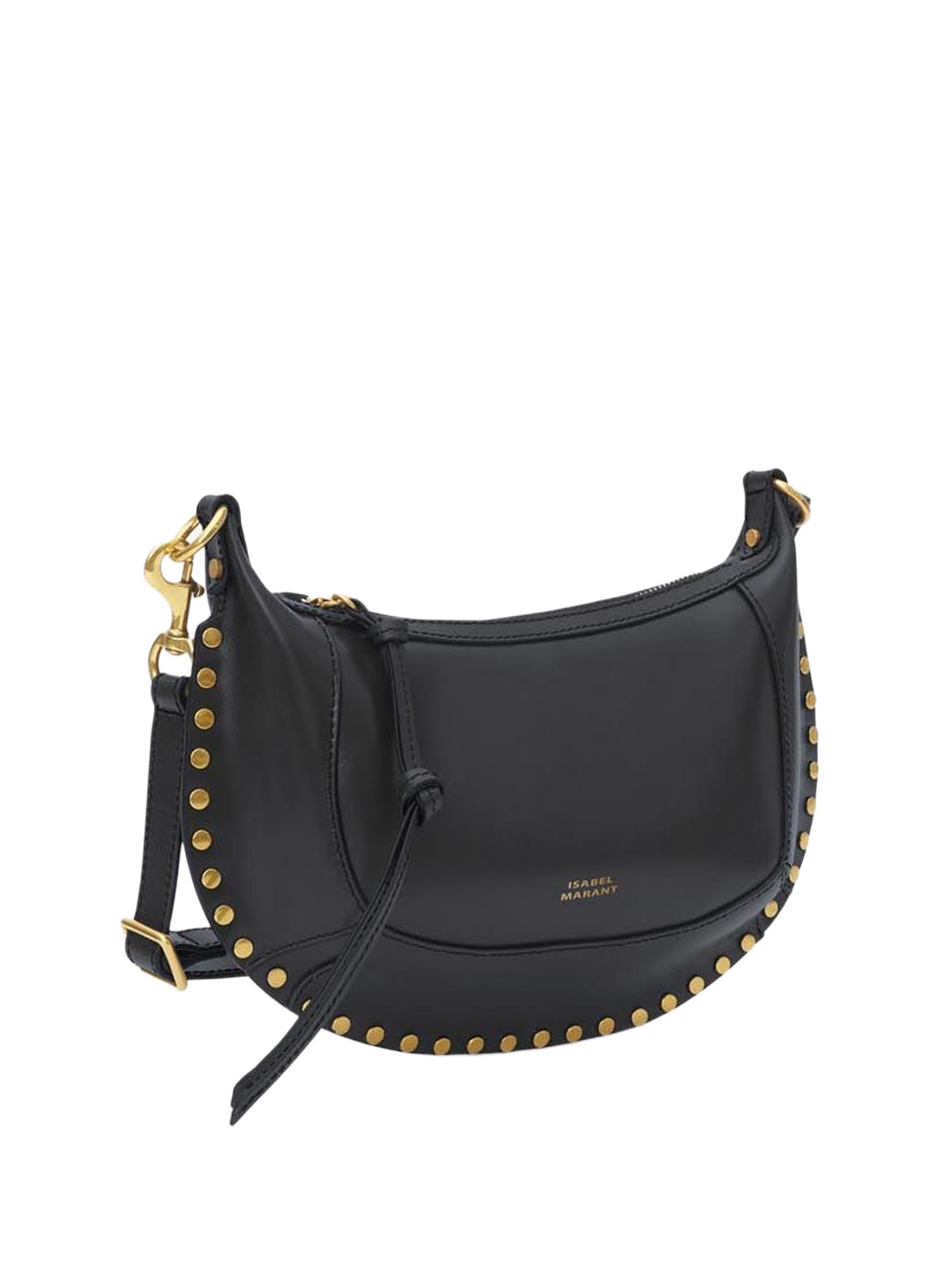 Oskan Moon calfskin leather handbag ISABEL MARANT Black
