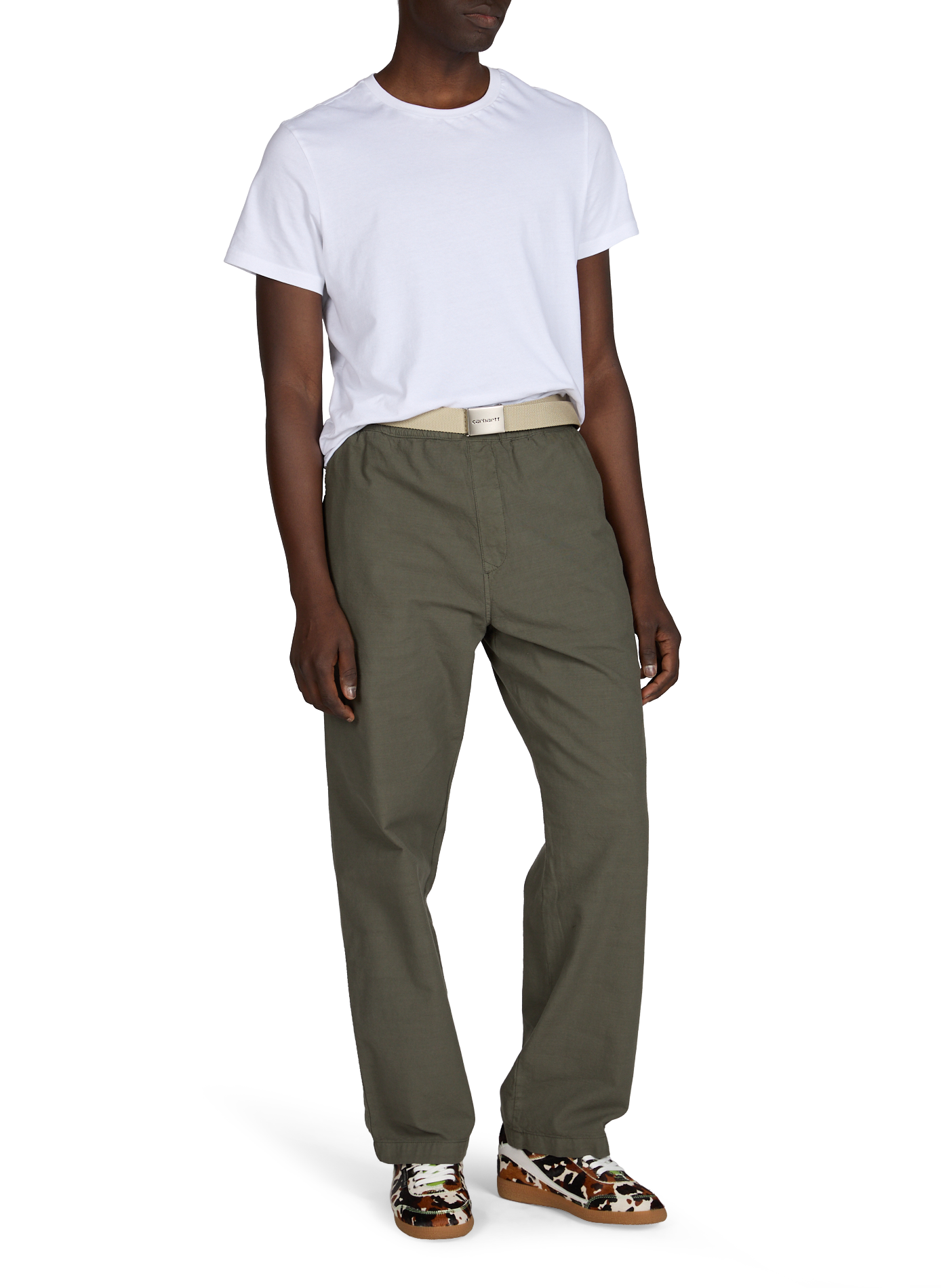 Pantalon Walton en coton  CARHARTT WIP Vert