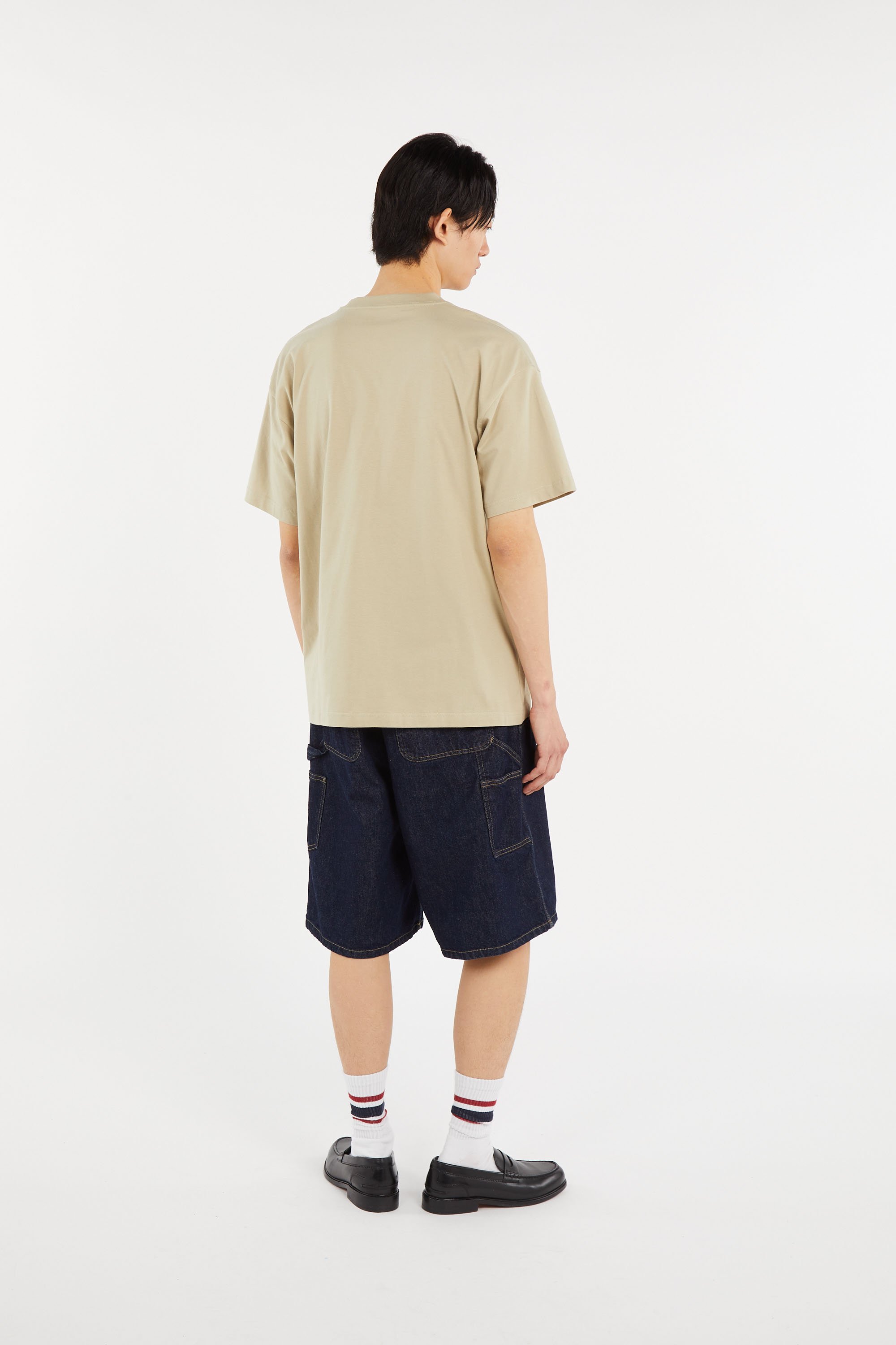 Short og double knee short CARHARTT WIP Bleu