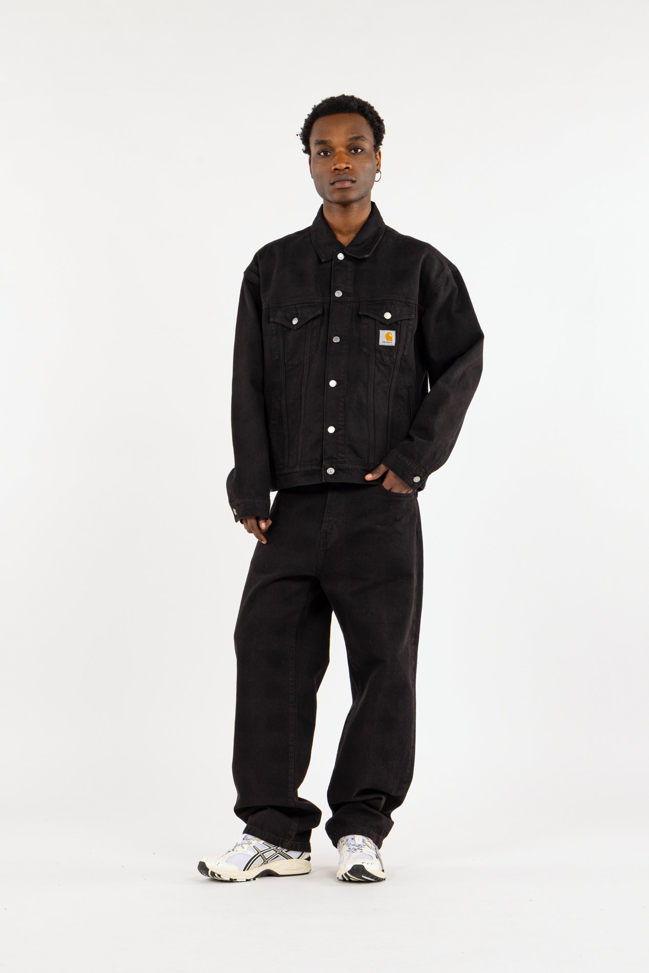 Veste everson trucker jacket CARHARTT WIP Noir