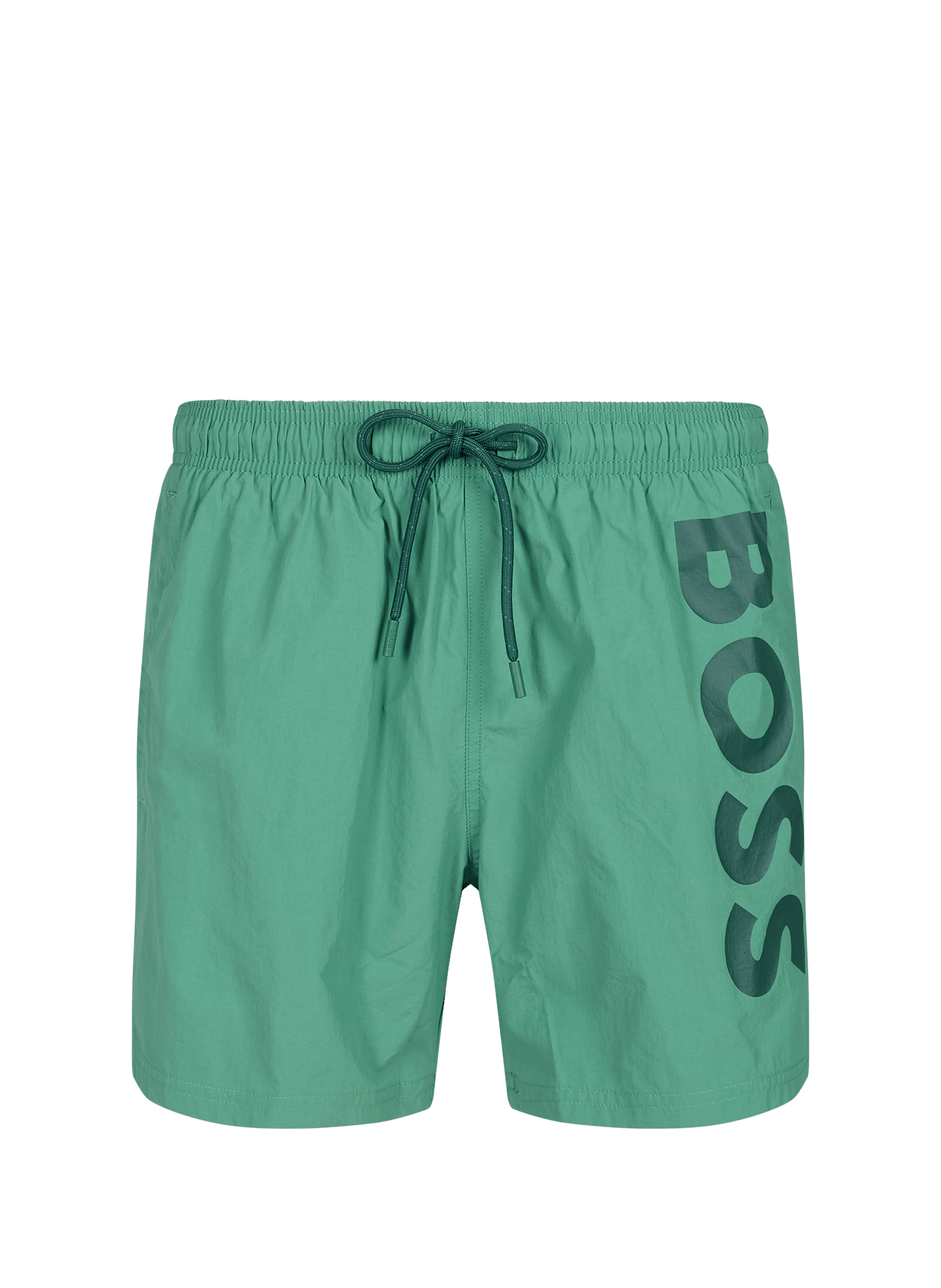 Bañador con logo BOSS Verde