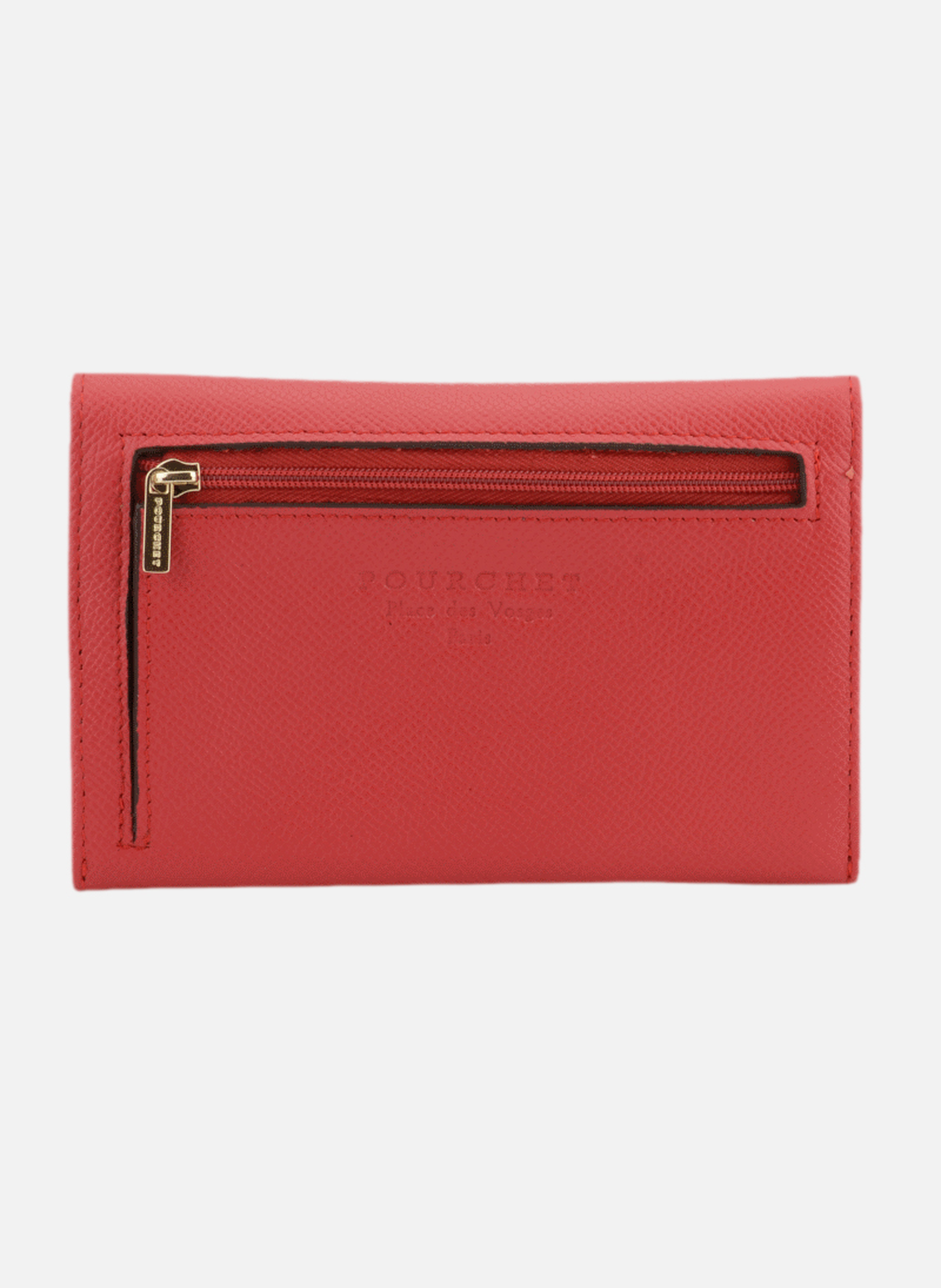 Cassetta | portefeuille POURCHET Rouge