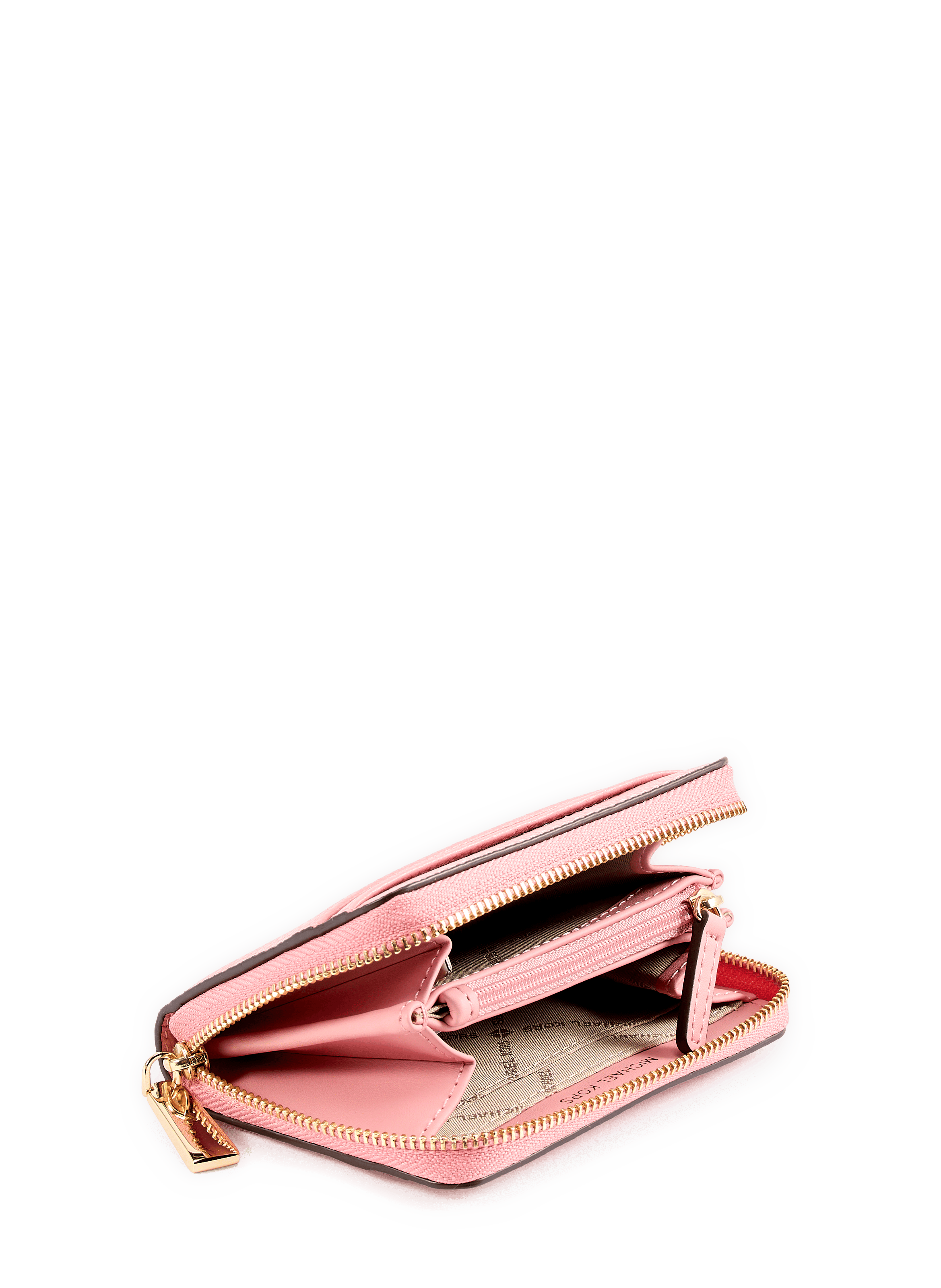 Leather coin purse MICHAEL KORS Pink
