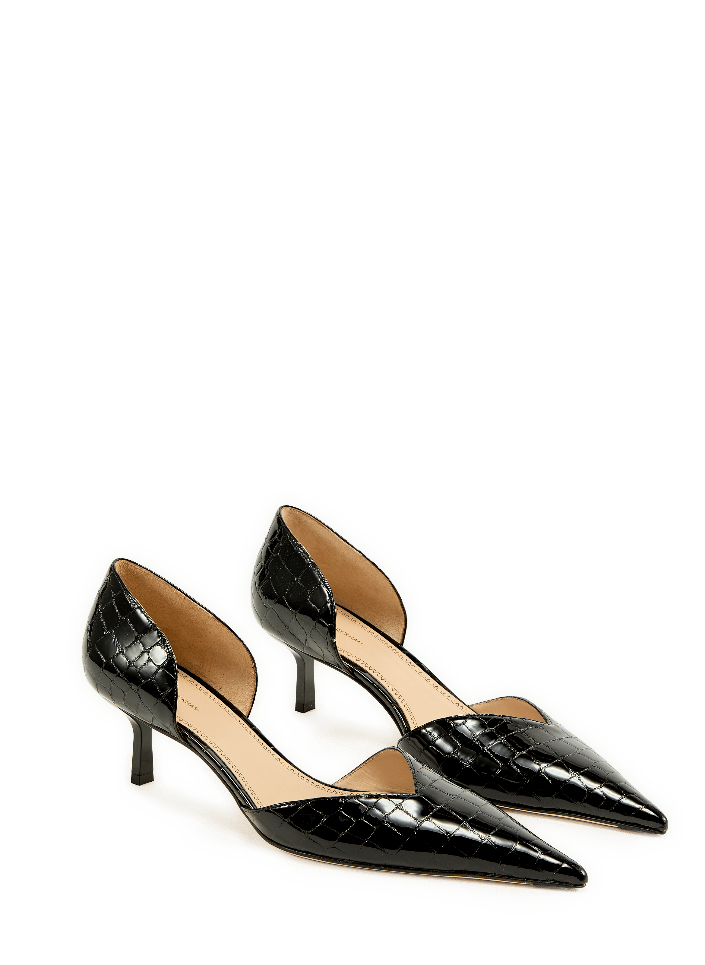 Patent leather heels VICTORIA BECKHAM Black