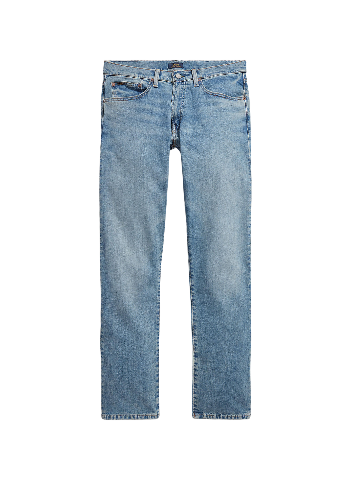 Straight-leg cotton-blend jeans POLO RALPH LAUREN Blue