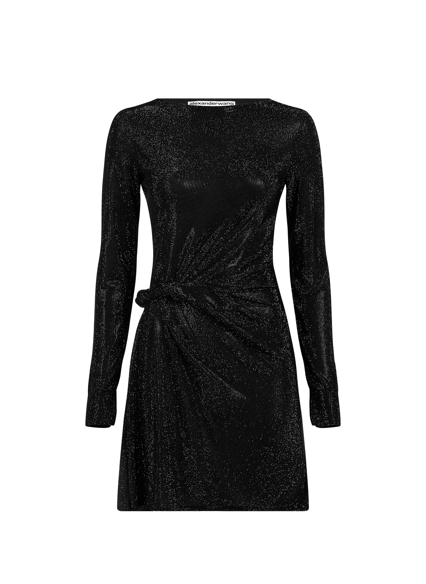 V-neck mini dress ALEXANDER WANG Black