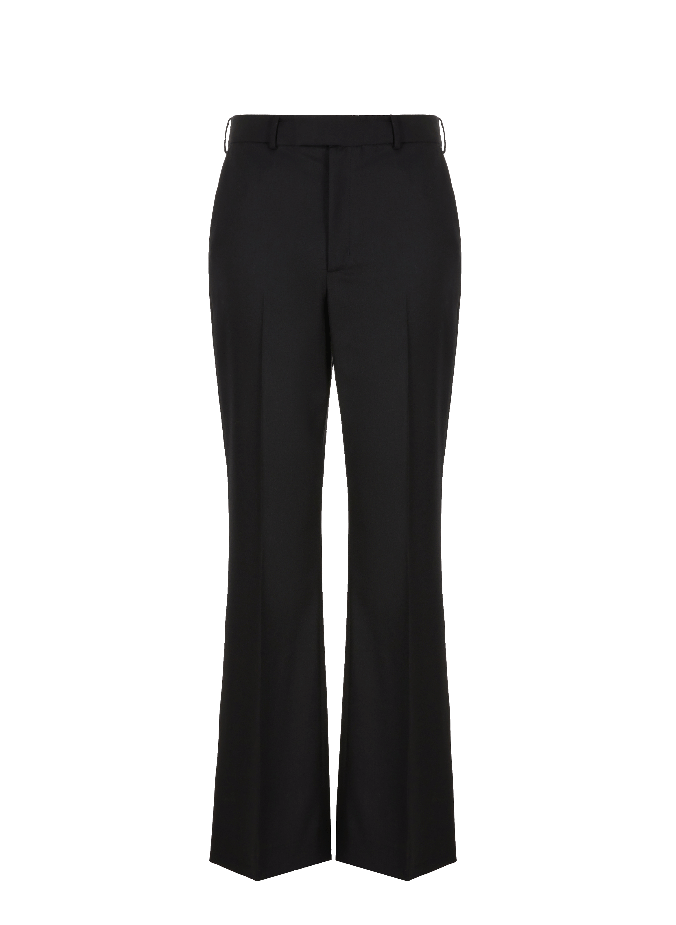 Pantalon large en laine