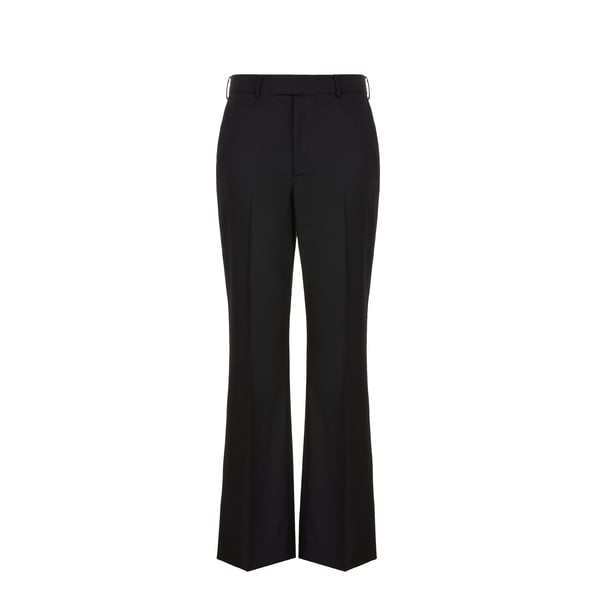 Pantalon large en laine