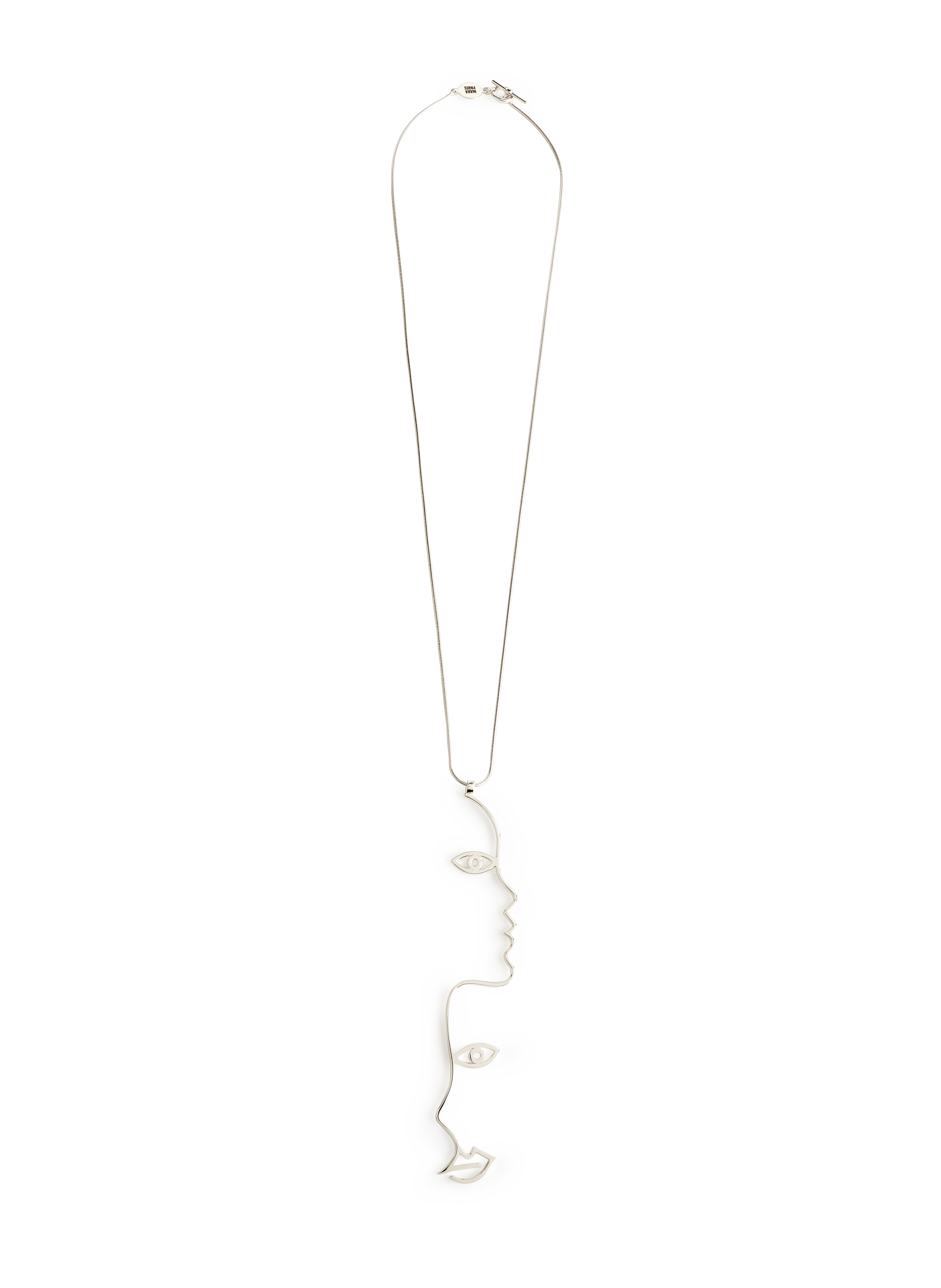 MARA PARIS Two Face necklace Silver
