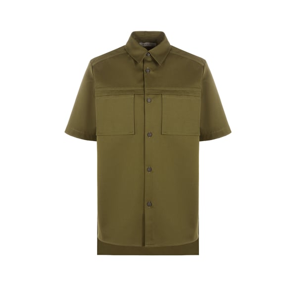 Chemise à manches courtes en coton