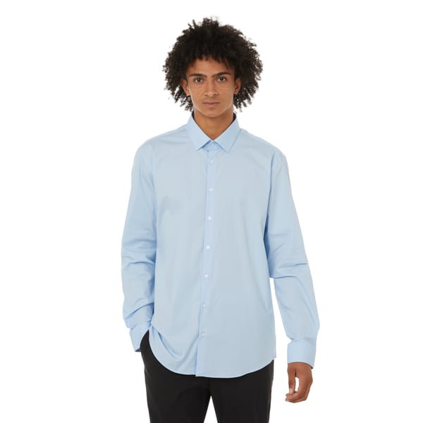 Chemise slim en coton