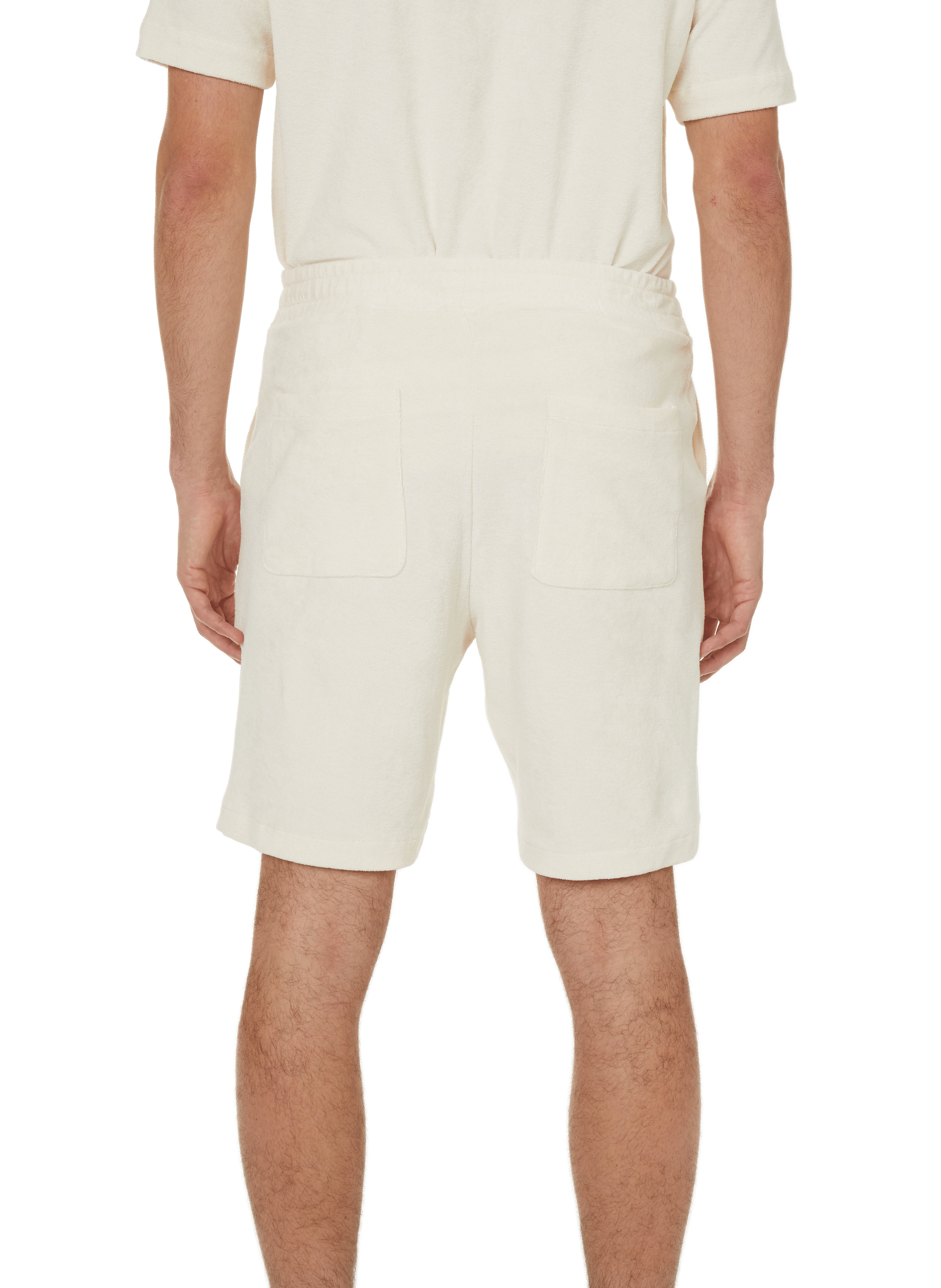 Short Dong en coton éponge  SAISON 1865 Beige