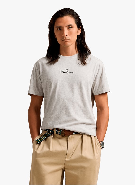 T-shirt en coton | Gris by POLO RALPH LAUREN T-shirt en coton Gris