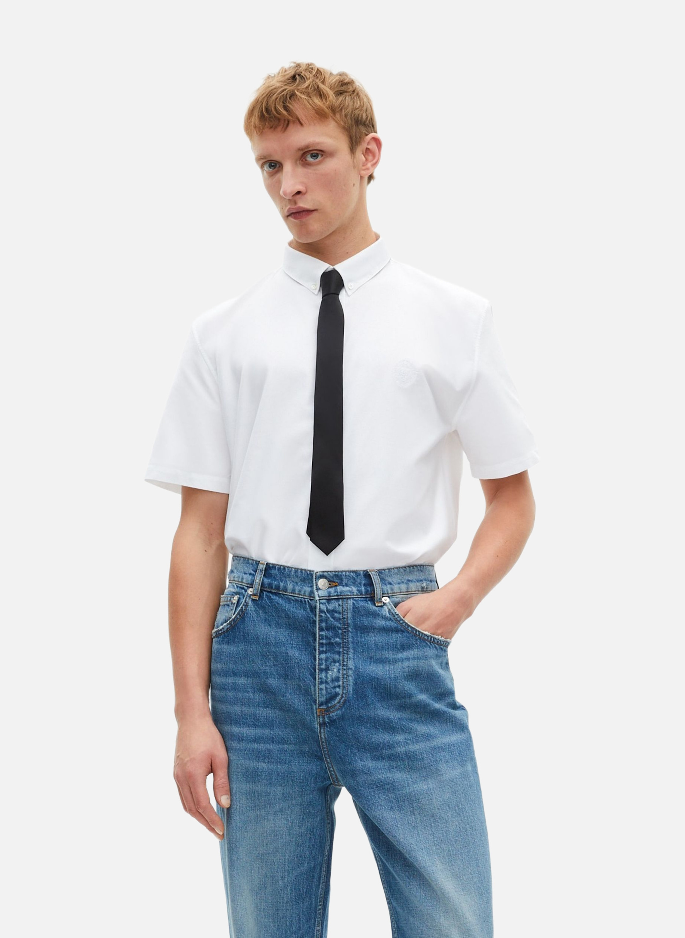 Cravate en soie THE KOOPLES Noir