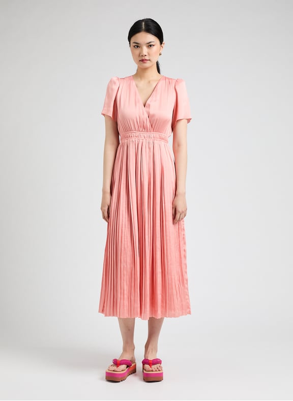 Robe cache-coeur Cyra Rose by SUNCOO SUNCOO Robe cache-coeur Cyra Rose